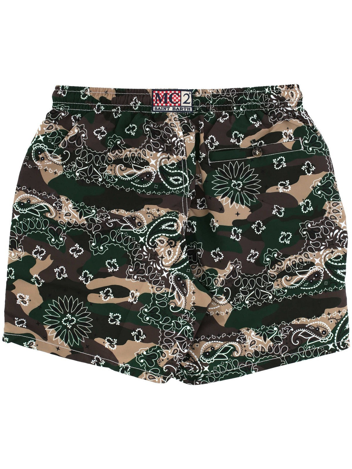 MC2 SAINT BARTH Costume da bagno Uomo  CAPRESE 01673H BANDANNA ROUND 15MIM