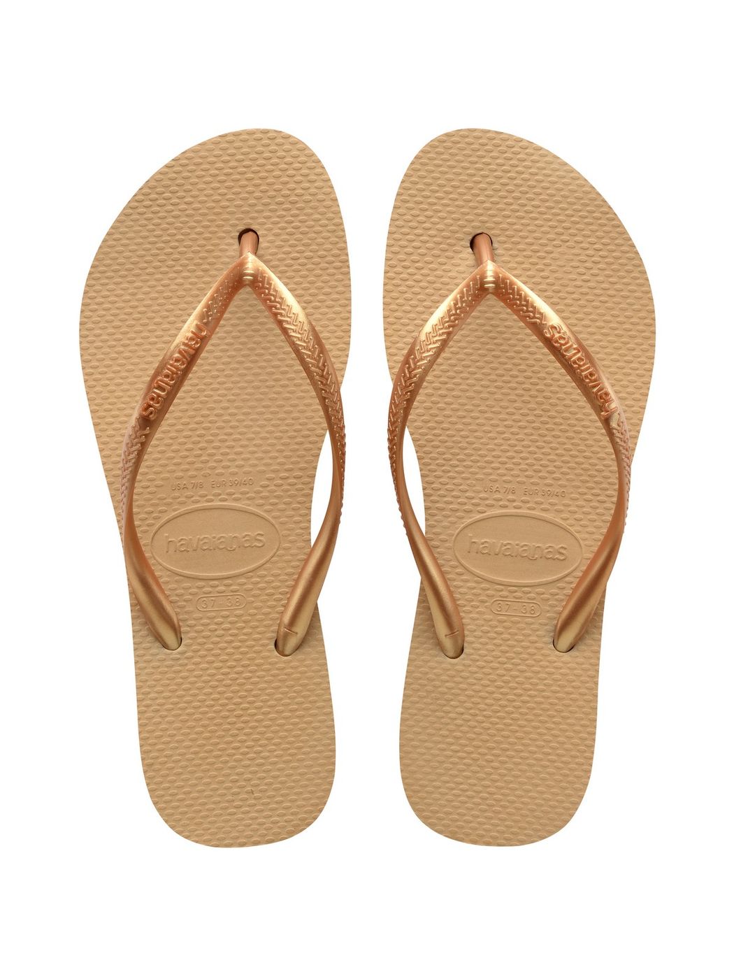 Havaianas flip flops woman hav. Slim Flatform 4144537.0570 gold