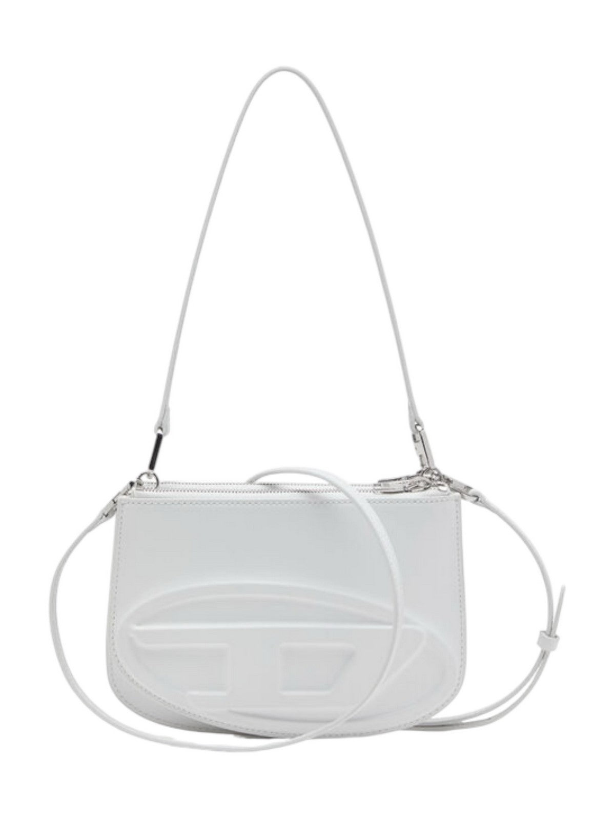 DIESEL Borsa Donna 1DR 2.0 1DR TWIN SHOULDER BAG X10330 PR818 T1003 100 - WHITE