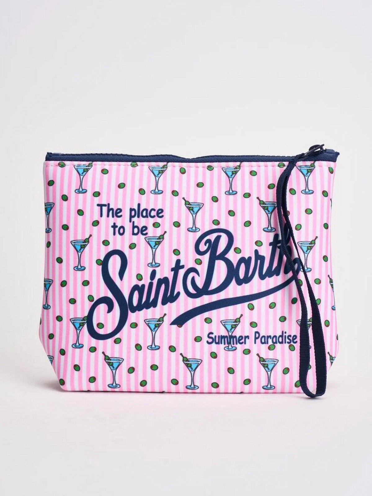 MC2 SAINT BARTH Pochette Unisex adulto  ALINE 00842L DRY COCKTAIL STRIPES 25