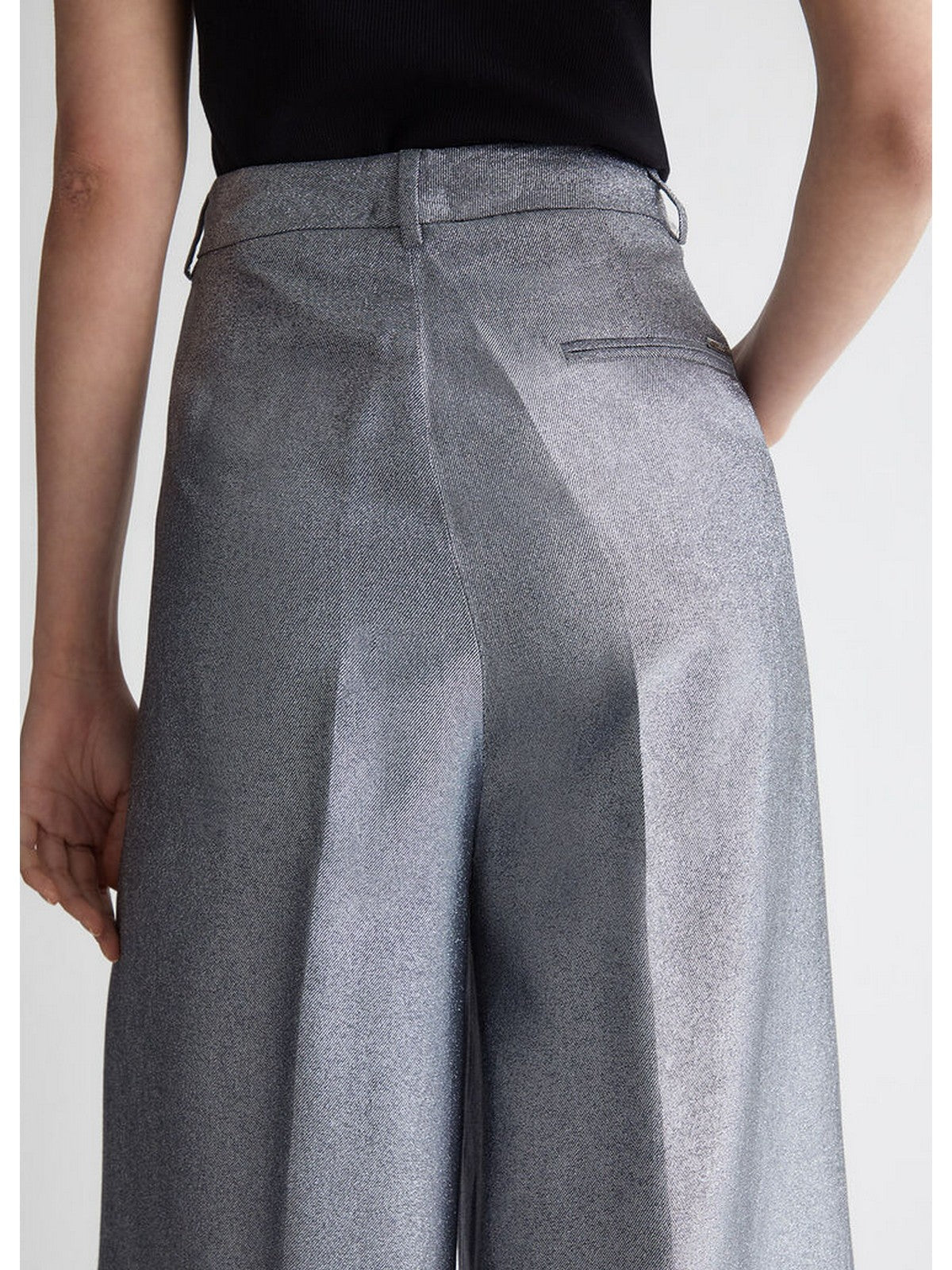 LIU JO WHITE Pantalone Donna  WF4472T1021 04013 Grigio gioboutiqueweb