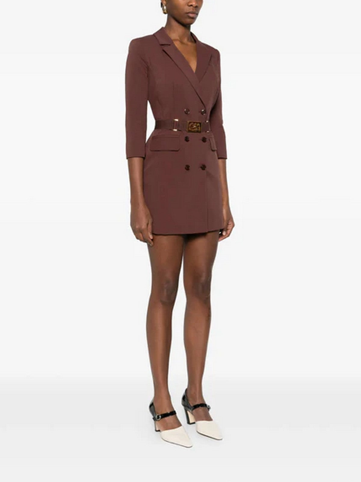 ELISABETTA FRANCHI Abito Donna  AB91961E2 644 CACAO