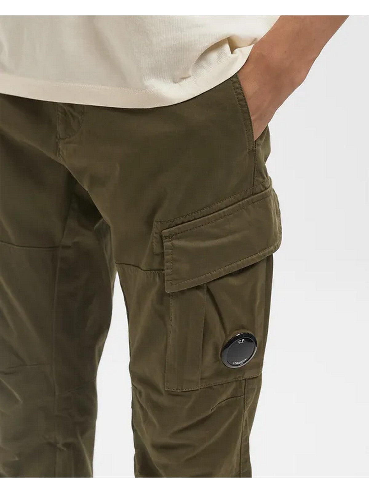 C.P. COMPANY Pantalone Uomo  RFCMPA731A005529G 683 683 - IVY GREEN