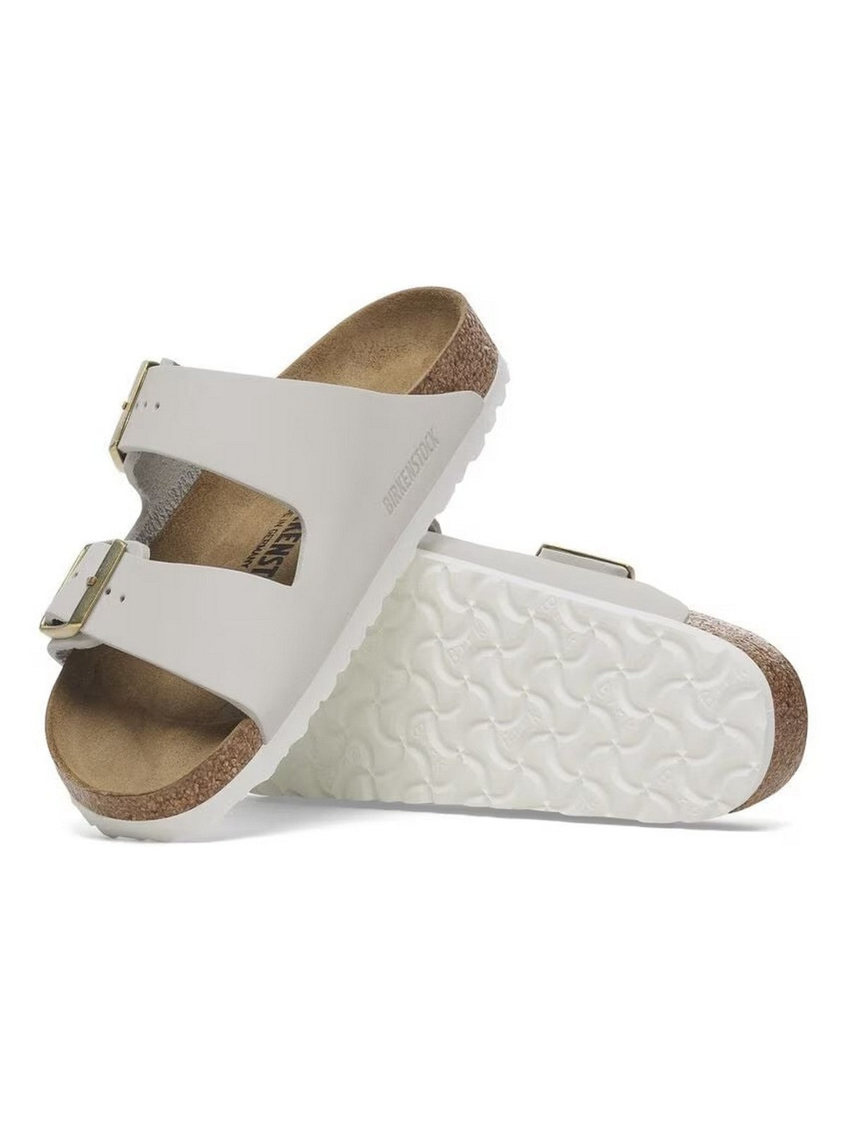 BIRKENSTOCK Sandalo Donna Arizona antique white, Nubuck Leather 1029475 Bianco gioboutiqueweb