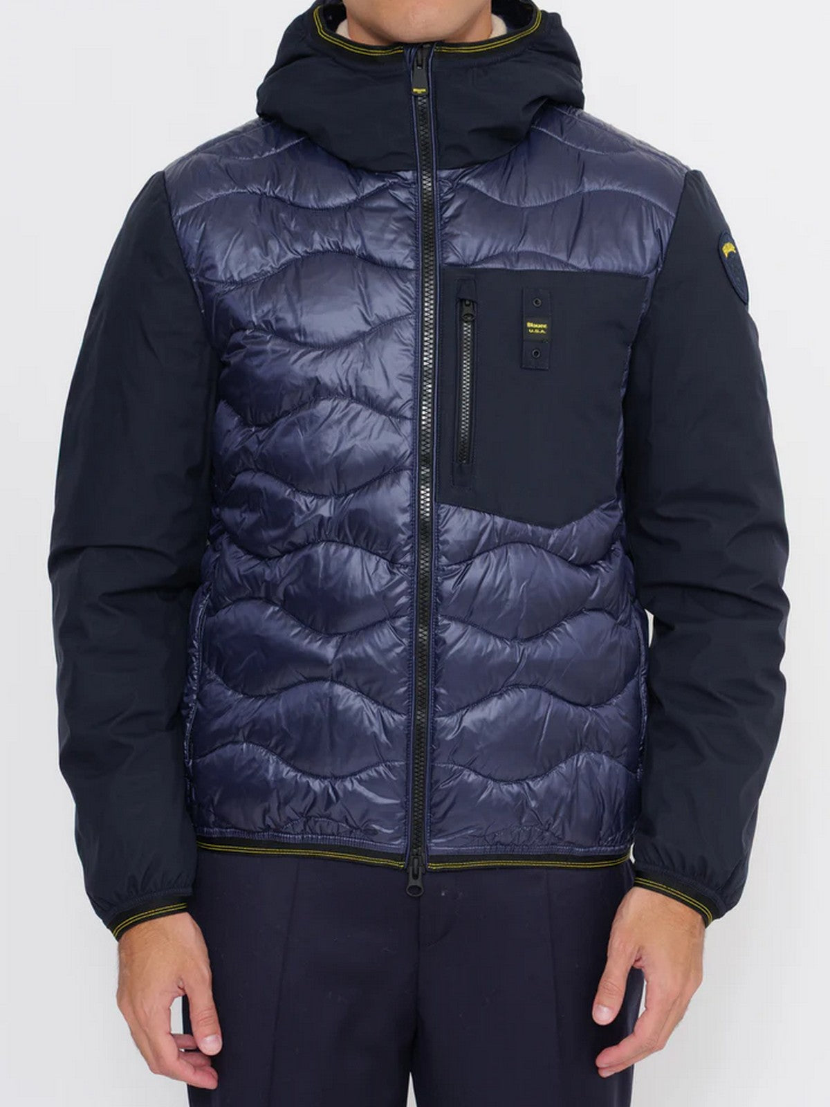 BLAUER Piumino Uomo ALBERT 25WBLUC08078 006355 888 Blu