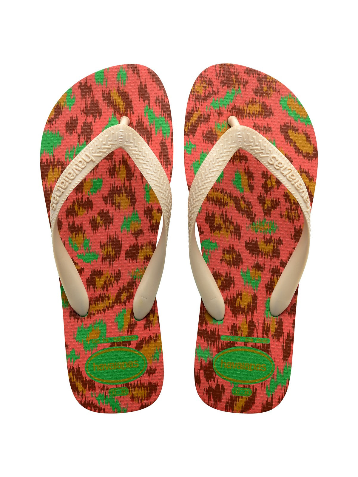 Havaianas Flip Flops Frau hav. Top -Tiere 4132920.2715 Grün