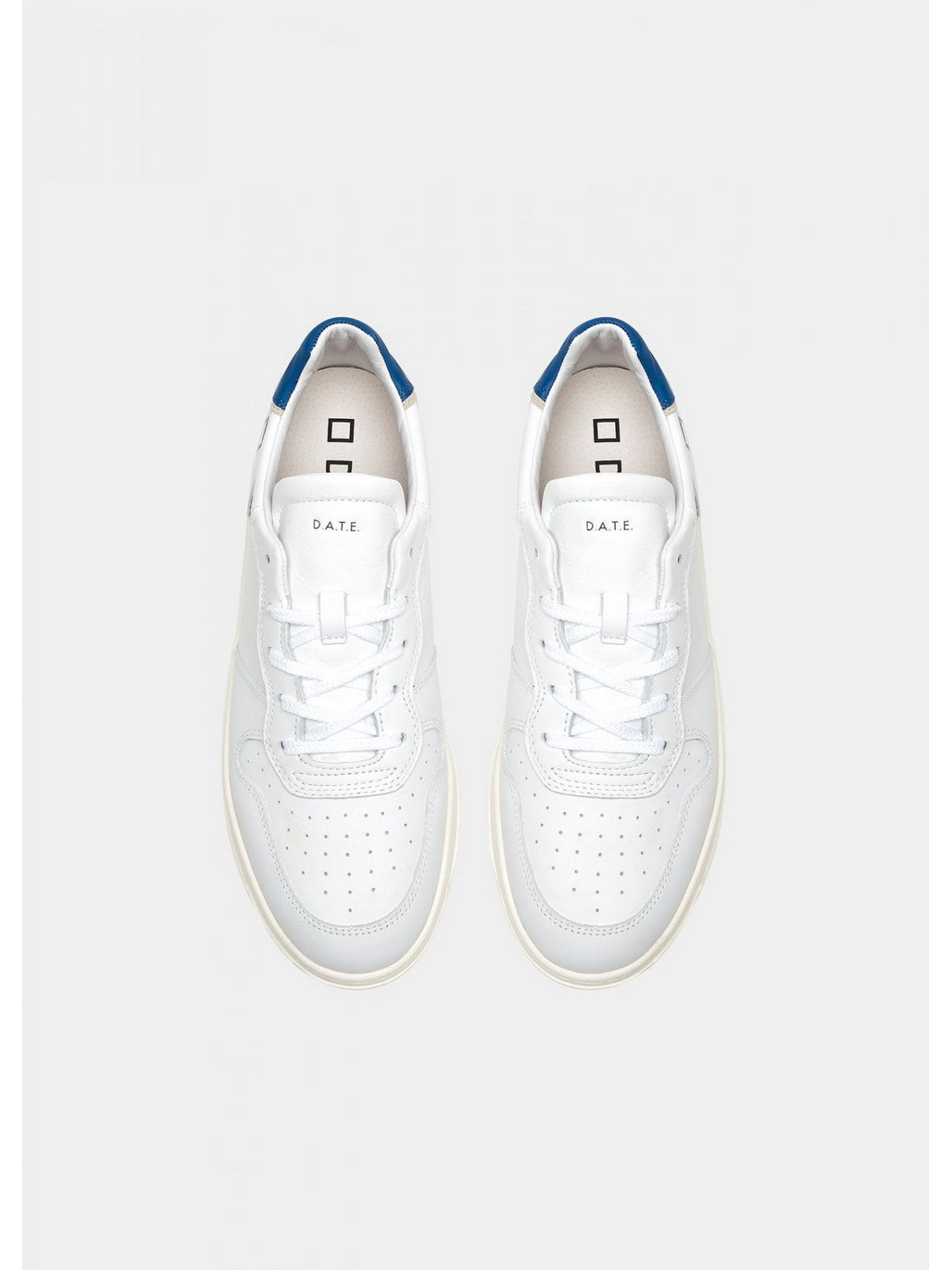 D.A.T.E. Sneaker Uomo COURT CALF M997-CR-CA-WE                                            Bianco gioboutiqueweb