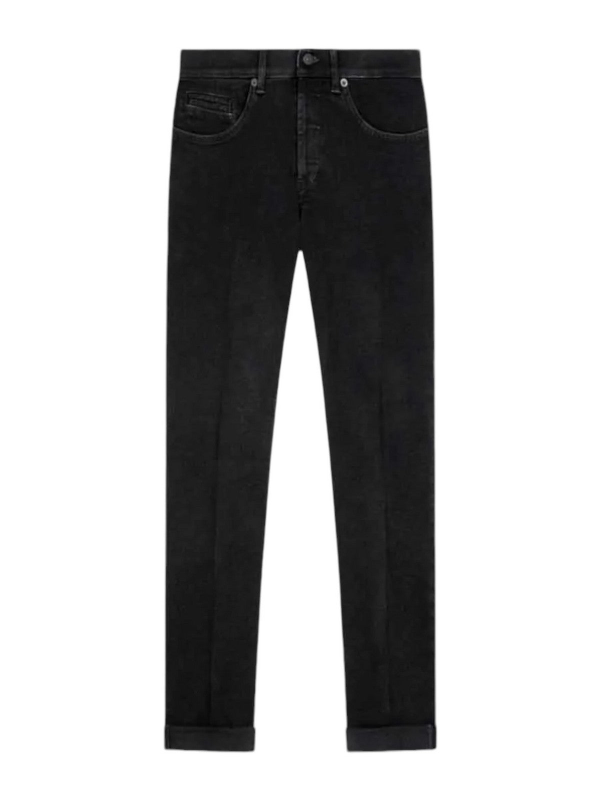 DONDUP Jeans Uomo PANTALONE GEORGE UP232 DSH337U HU3 999 Nero gioboutiqueweb