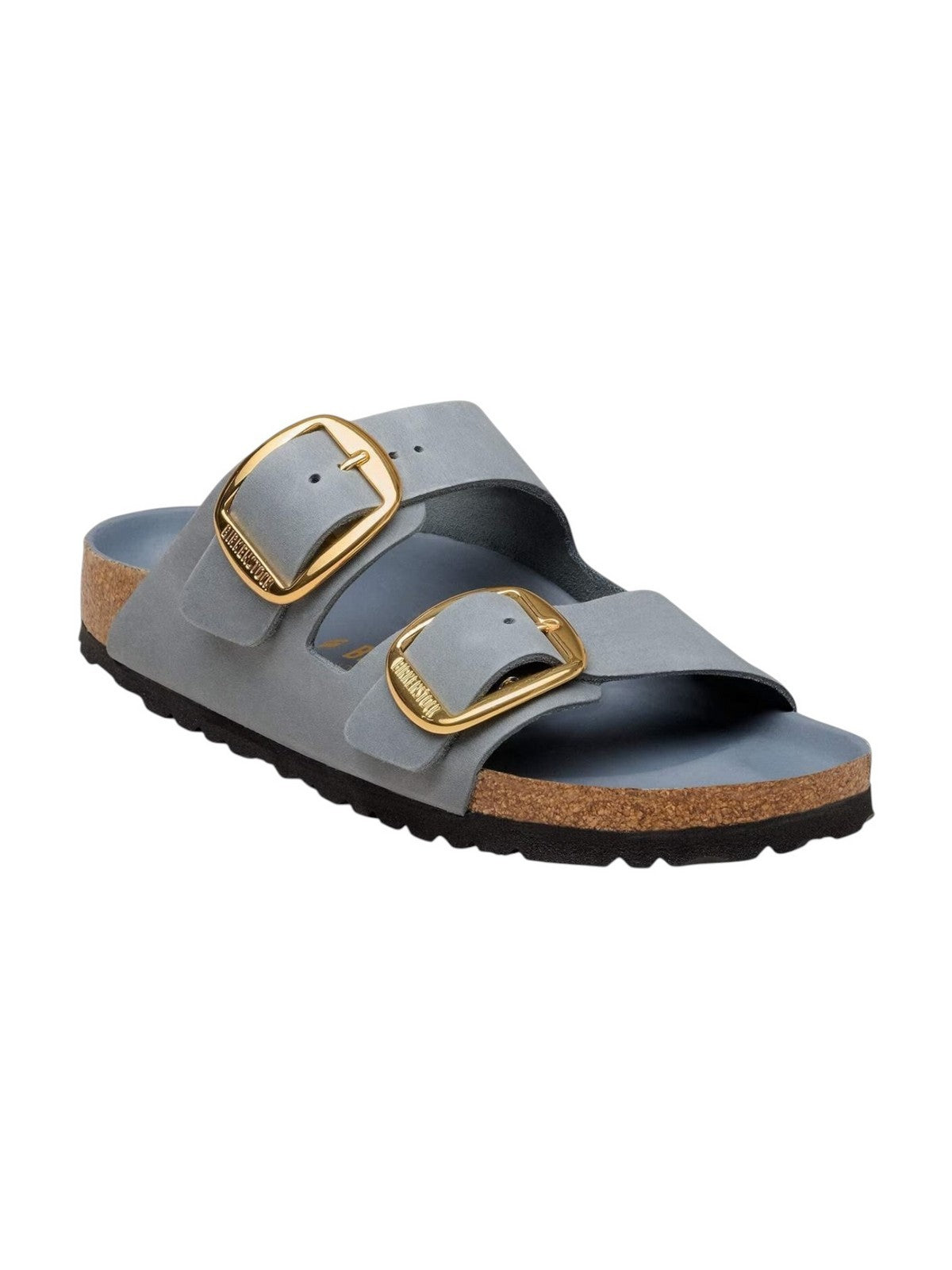 BIRKENSTOCK Sandalo Donna Arizona Big Buckle HEX basalt gray, Oiled leather 1032071 GRAY TAUPE