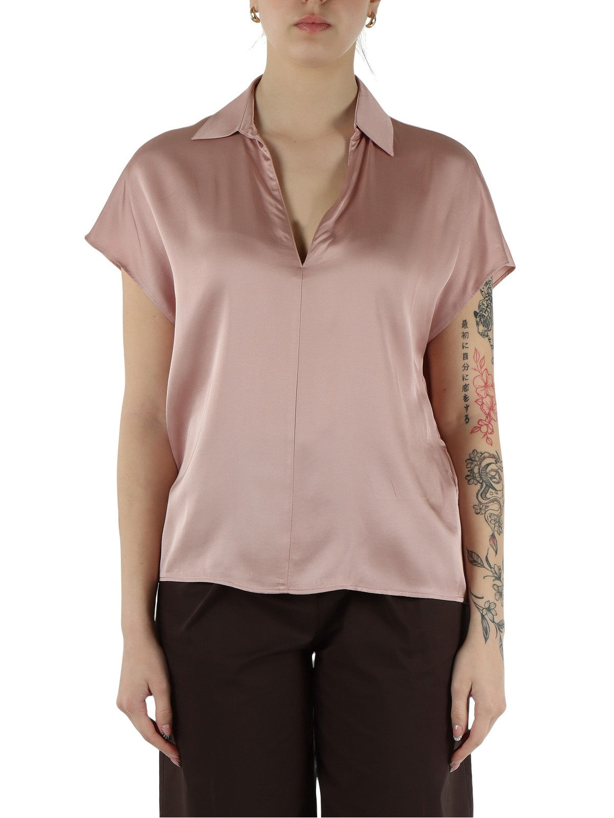 LIU JO BLACK Blusa Donna  CA6288T2571 P9645 Nude lt.rose