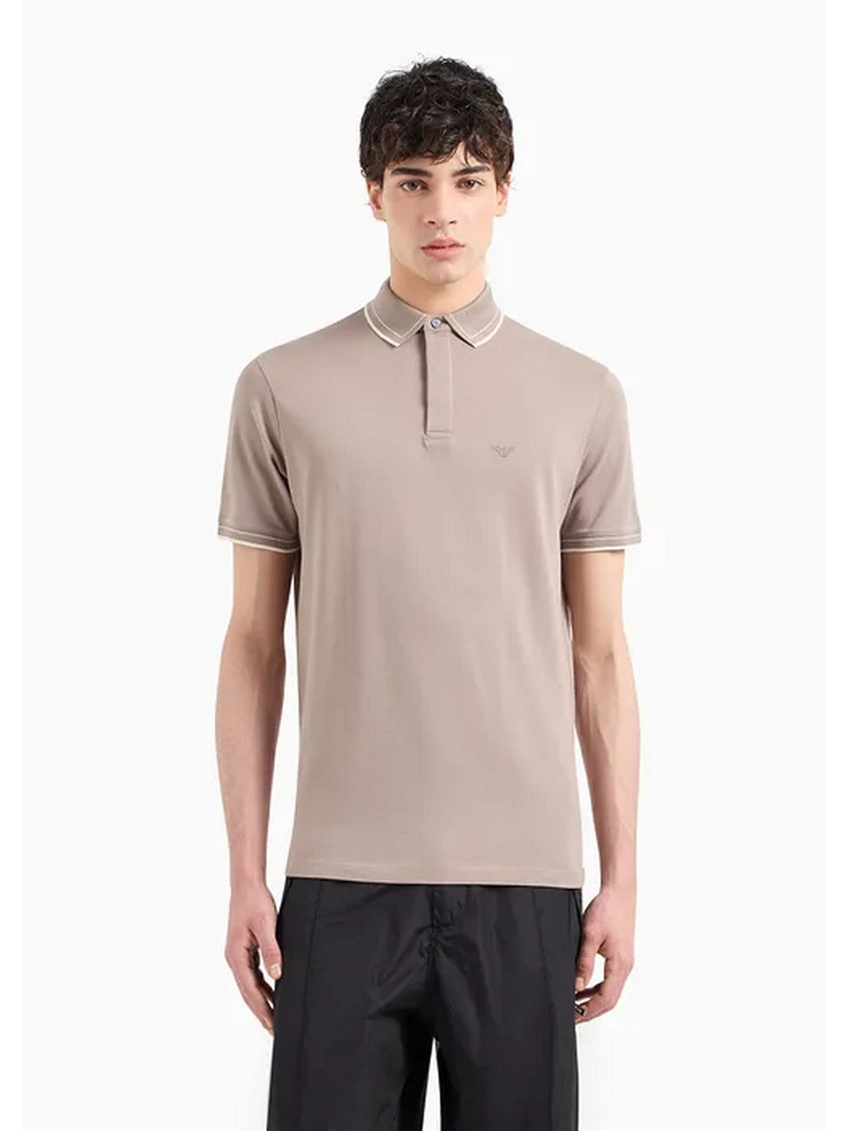 EMPORIO ARMANI T-Shirt et Polo Homme 3D1FM6 1JTKZ 0650 Beige