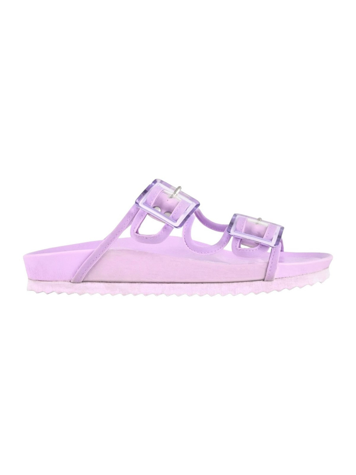 COLORS OF CALIFORNIA Sandale Femme Sandale en plexi à deux boucles HC.BIO404 LIL Violet