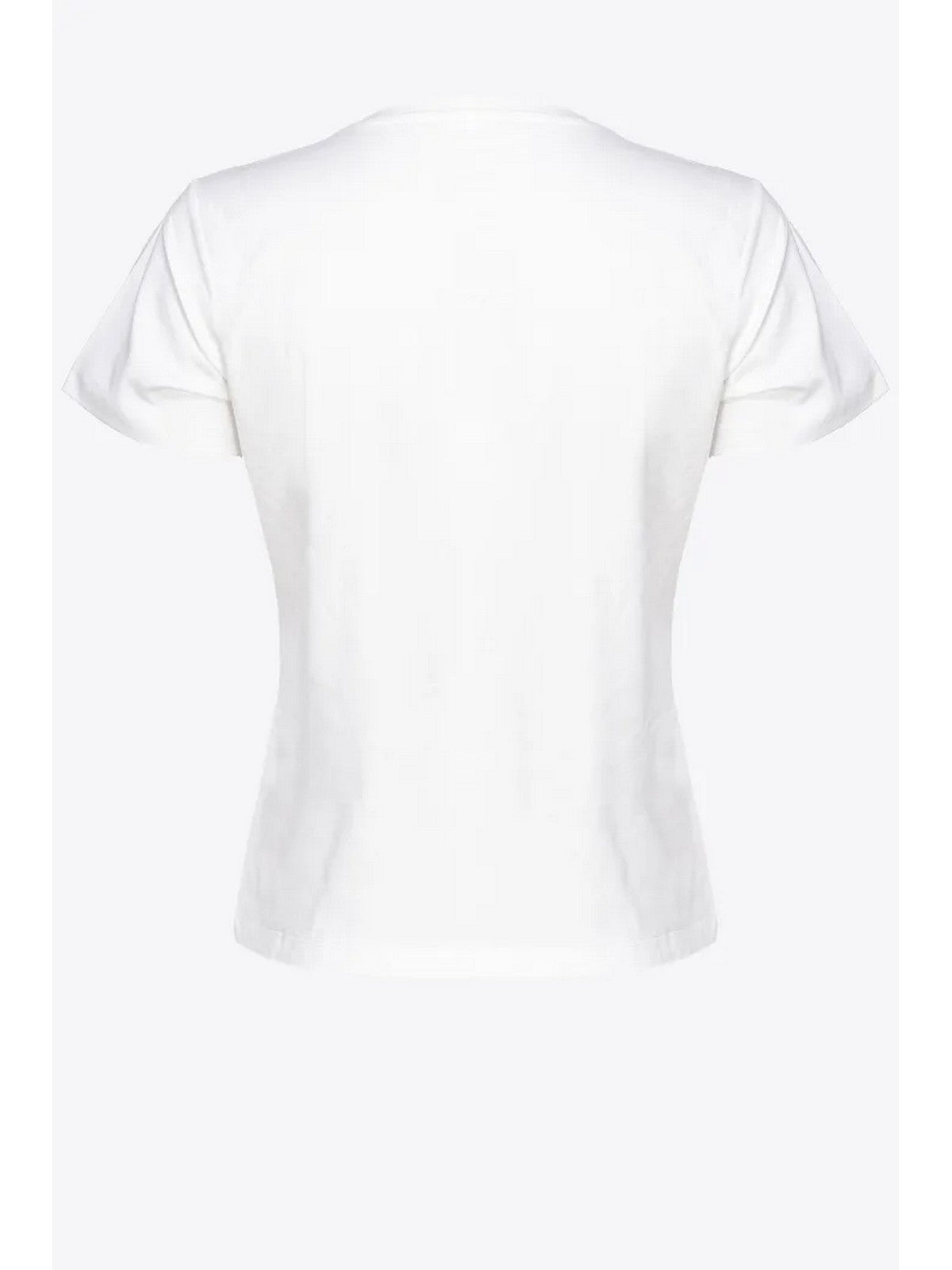 Pinko T-Shirt und Frauenstange 100535-A1R7 Z15 Weiß