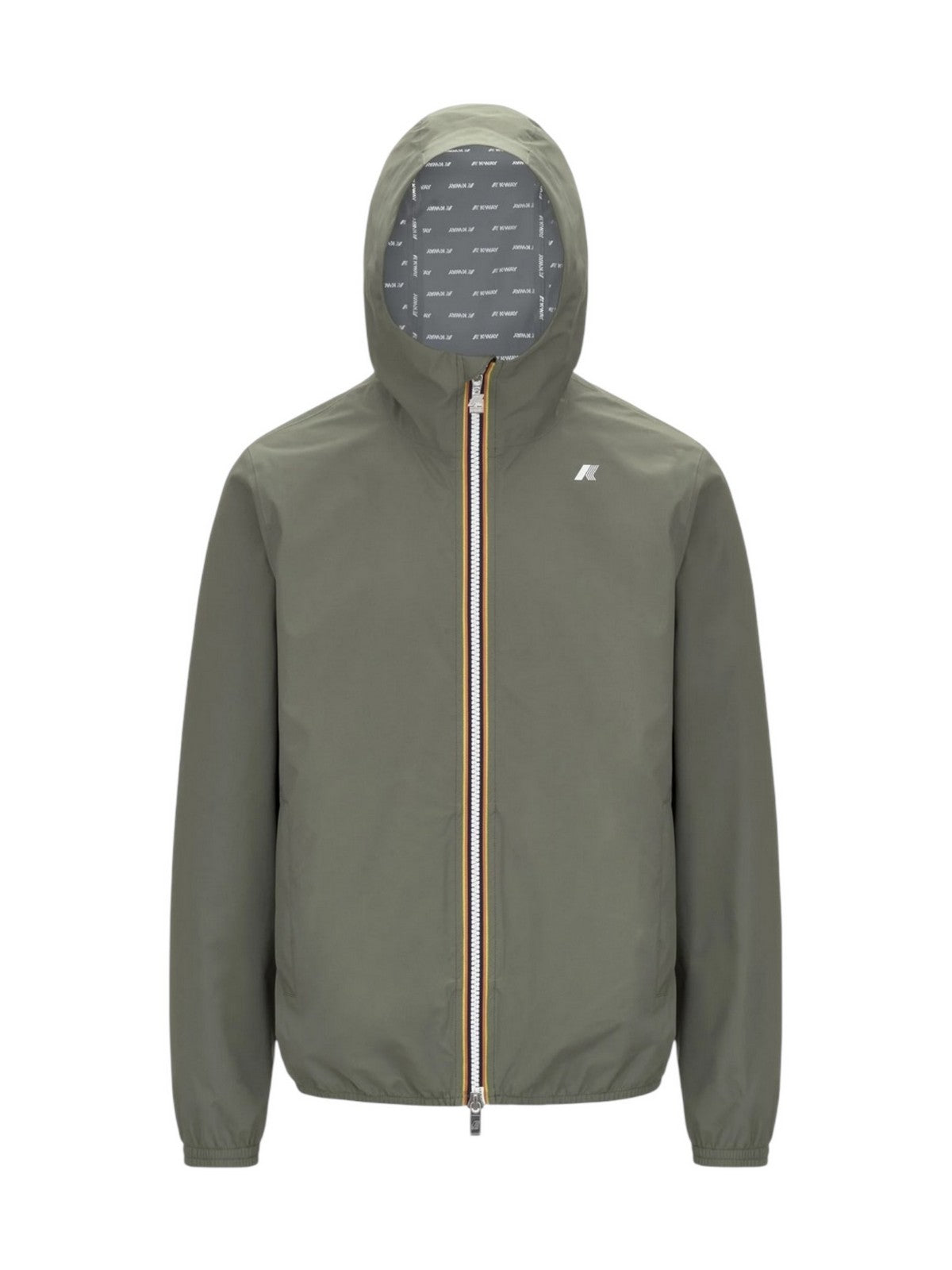 K-WAY Giubbino Uomo Jack stretch dot K5127QW V15 Green Lichen