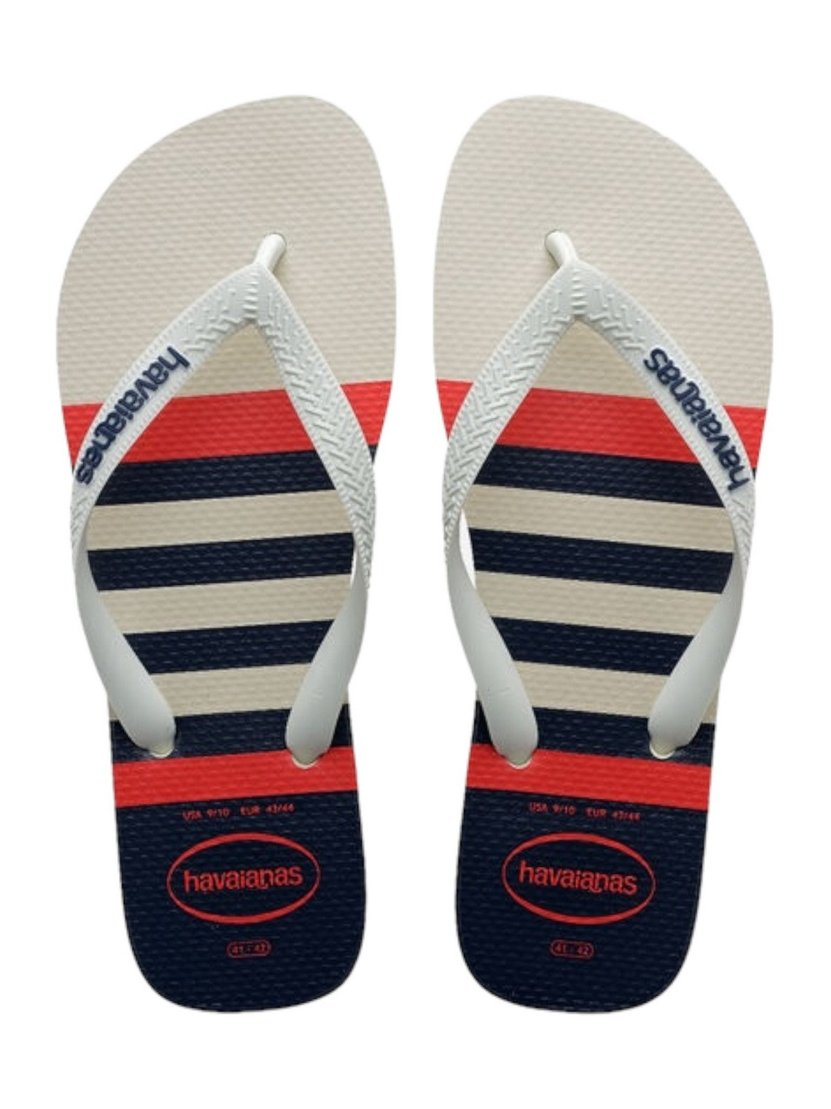 HAVAIANAS Infradito Uomo Hav. Top Nautical 4137126.6349 Bianco gioboutiqueweb