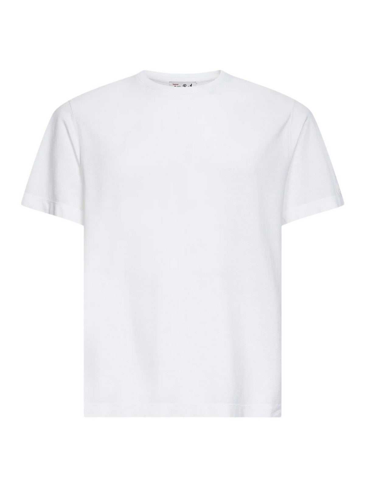 MC2 SAINT BARTH T-shirt Uomo  ORSON 01143L 01N WHITE