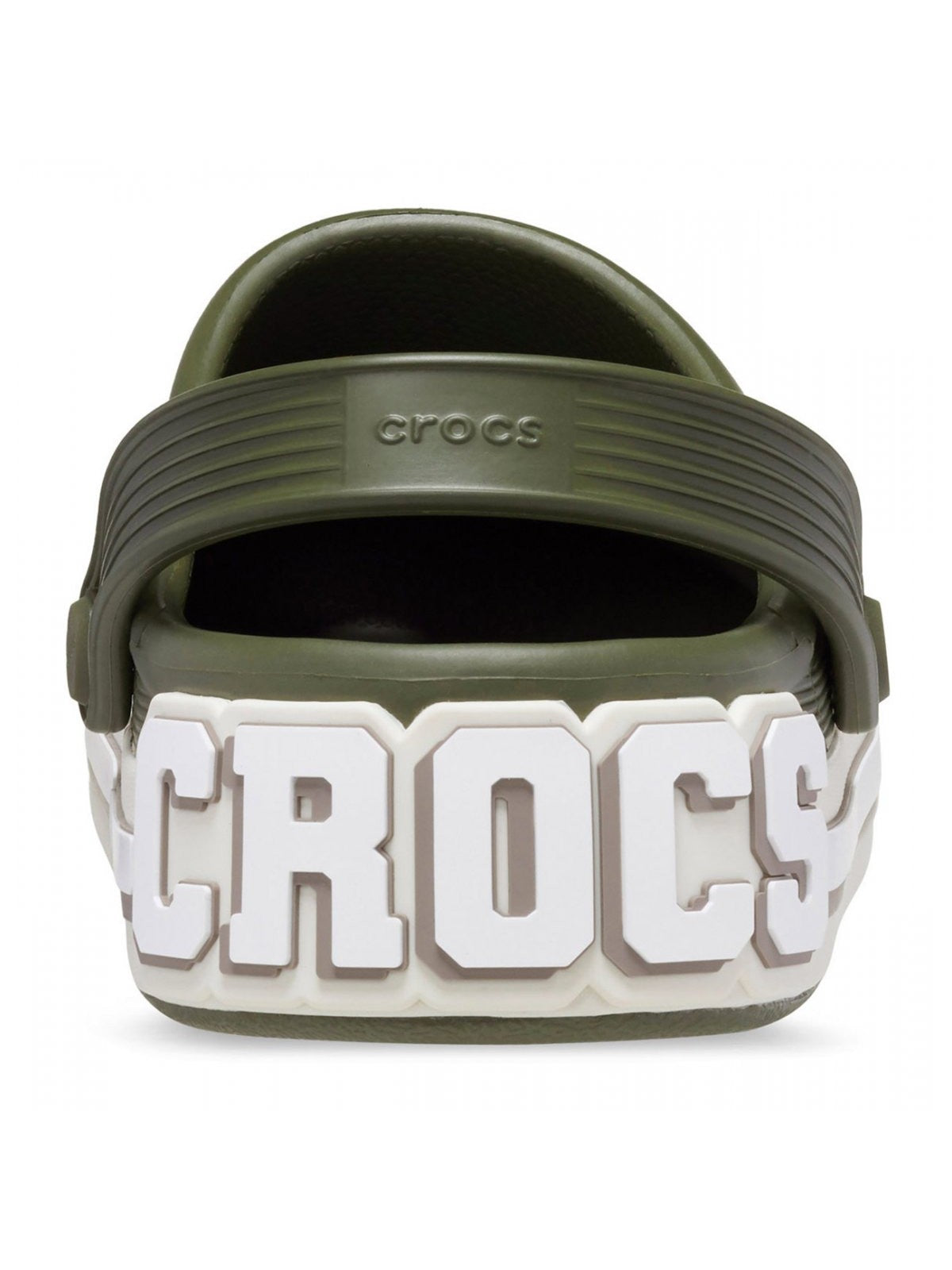 Crocs Ciabatta Unisex Adult Out Court Logo Logotipo 209651 309 Verde