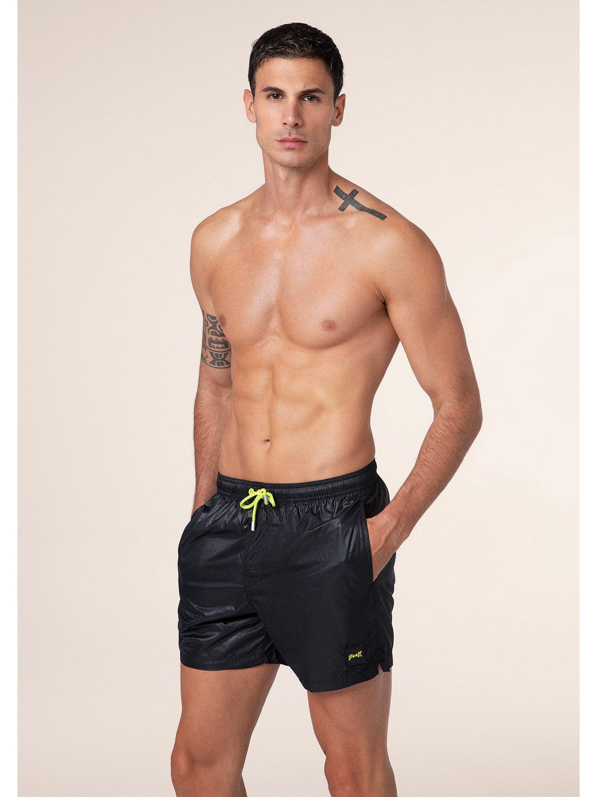 F**K Costume da bagno Uomo  FK25-M01BU02BK BLACK