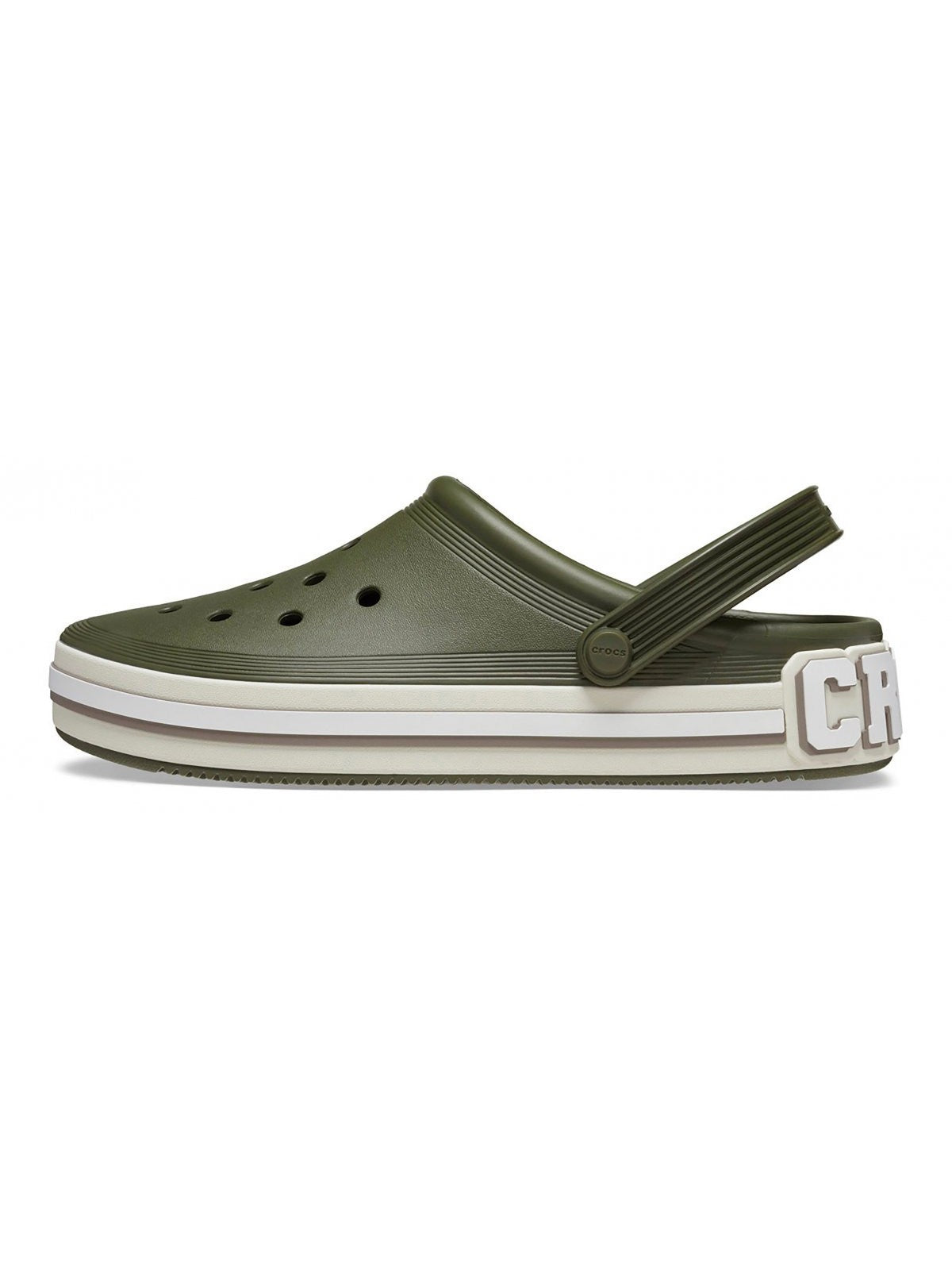 Crocs Ciabatta Unisex Erwachsener vor Gericht Logo Clog 209651 309 Grün