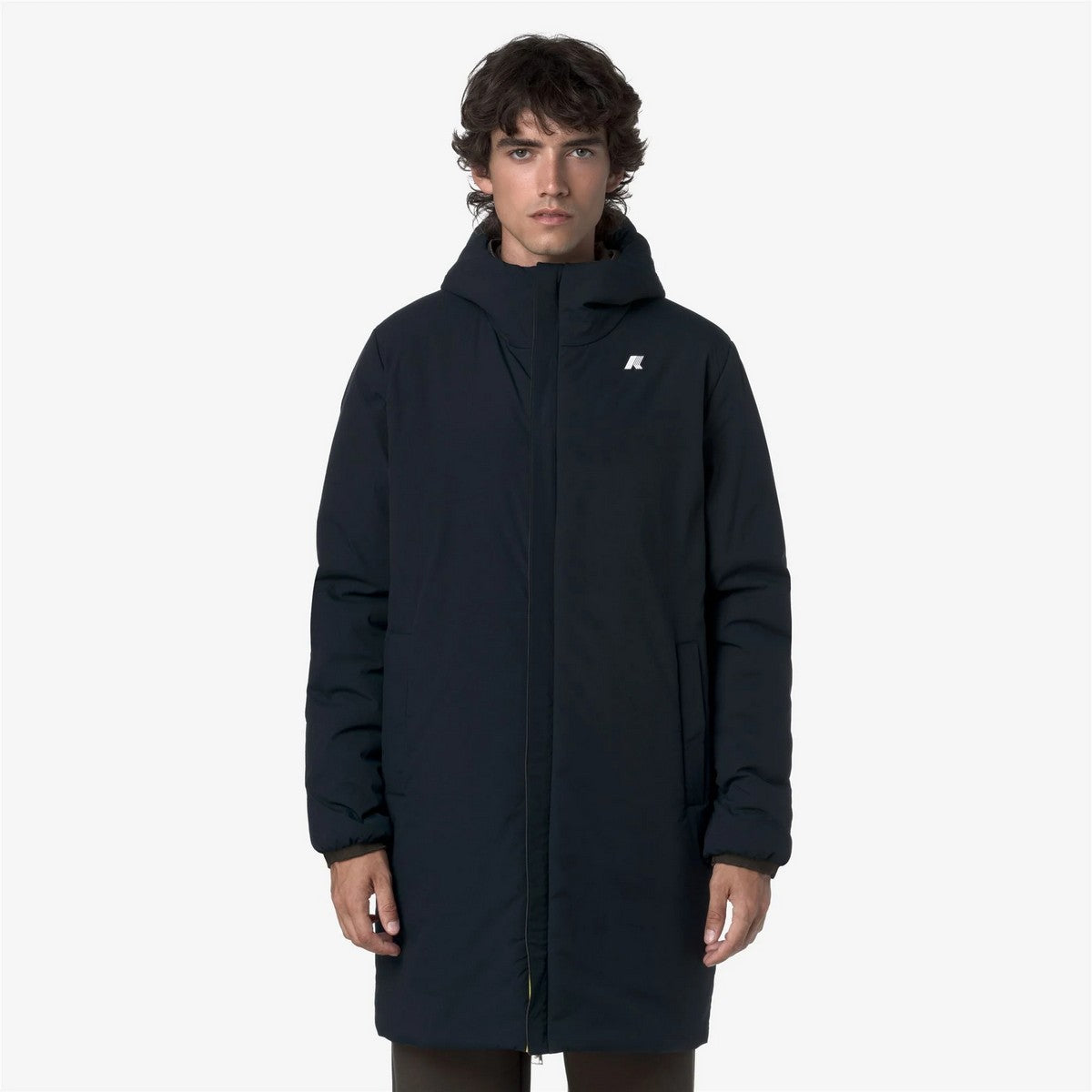 K-WAY Herrenjacke JACOB ST WARM DOUBLE K6128WW B3A Schwarz Oliv - Blau D