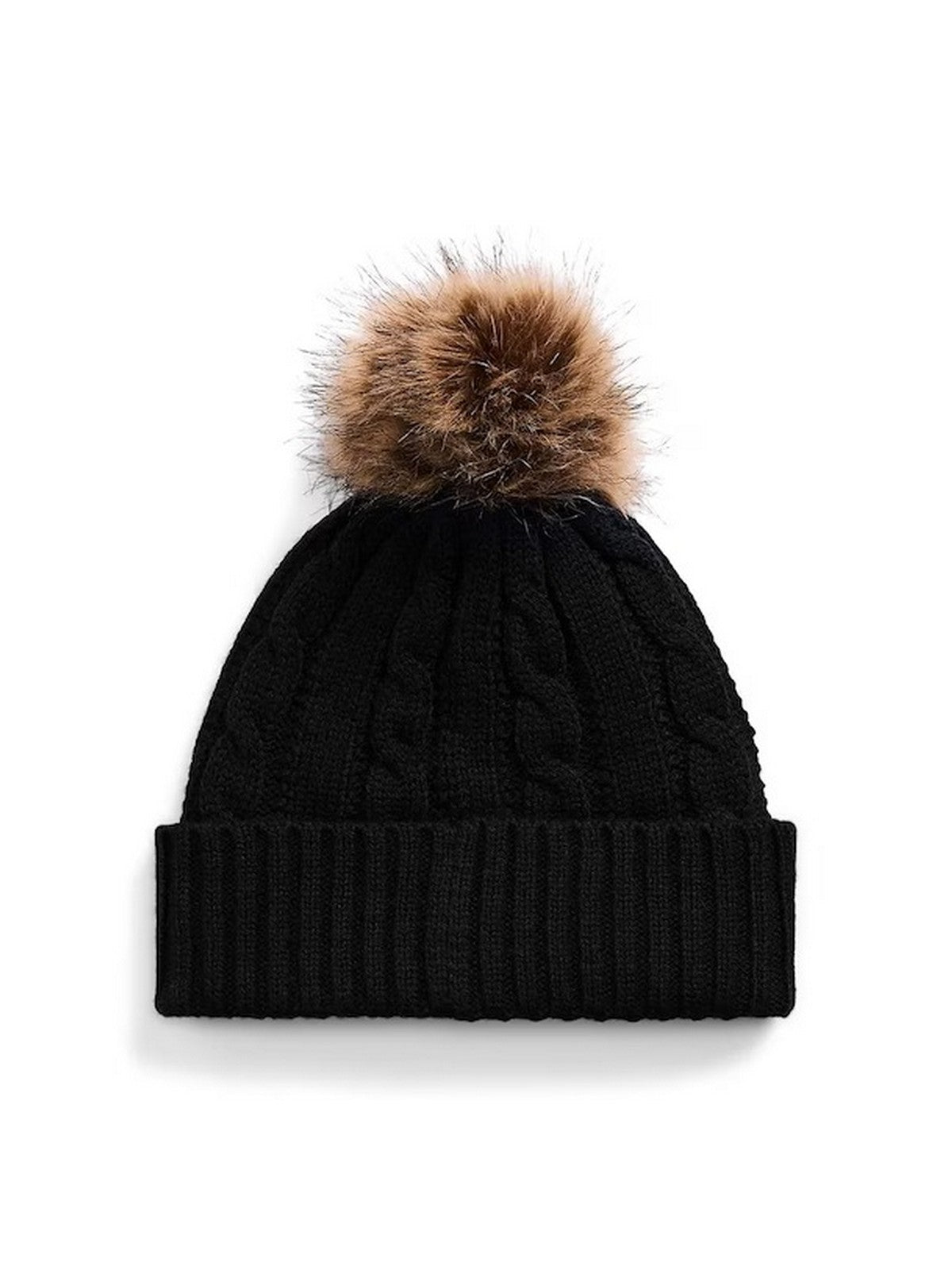 LAUREN RALPH LAUREN Cappello Donna CBL CRST PTC-HAT 454P04455 003 BLACK gioboutiqueweb