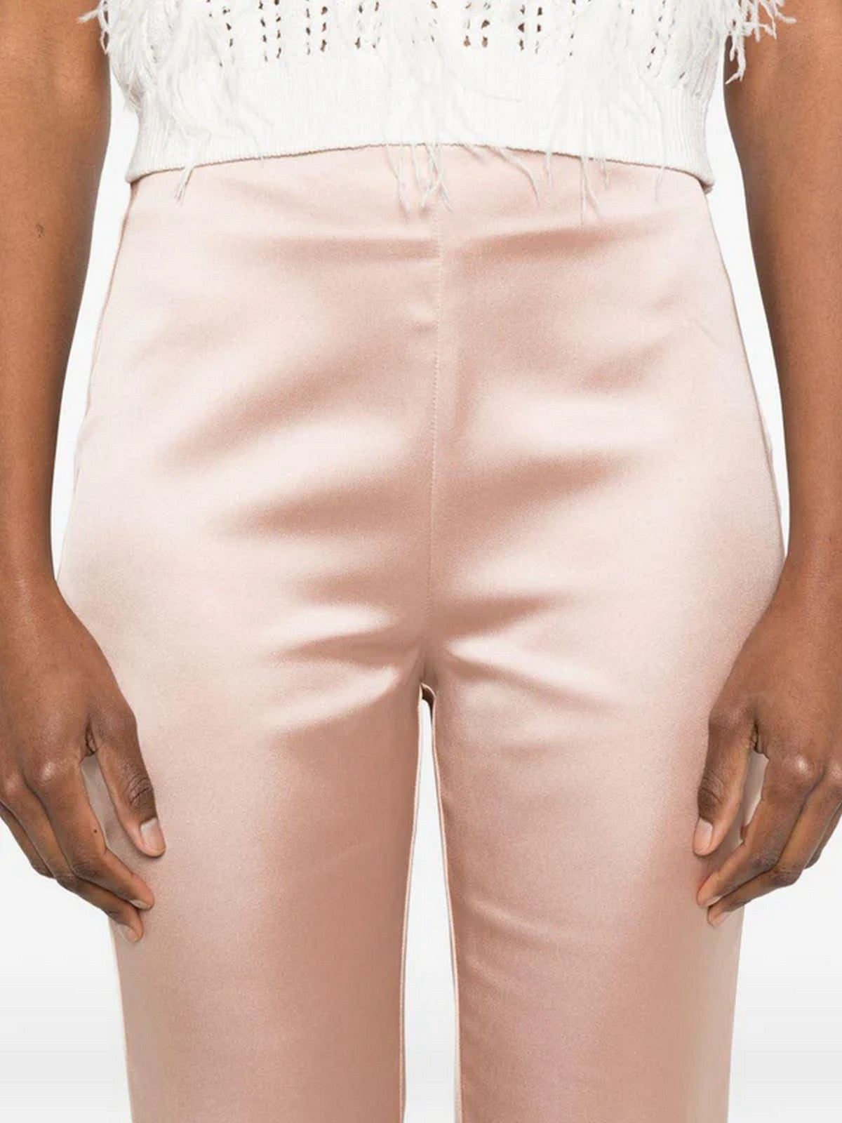 PINKO Pantalone Donna PINOLO PANTALONE SATIN 106434-A361 Q35 ROSA MOGANO
