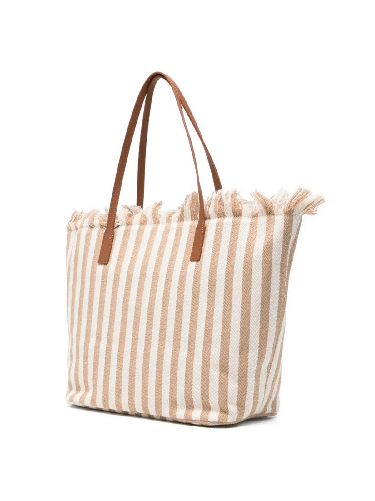 MC2 SAINT BARTH Borsa Donna  CITY BAG FRINGE 01763L HB STRIPES 19 EMB