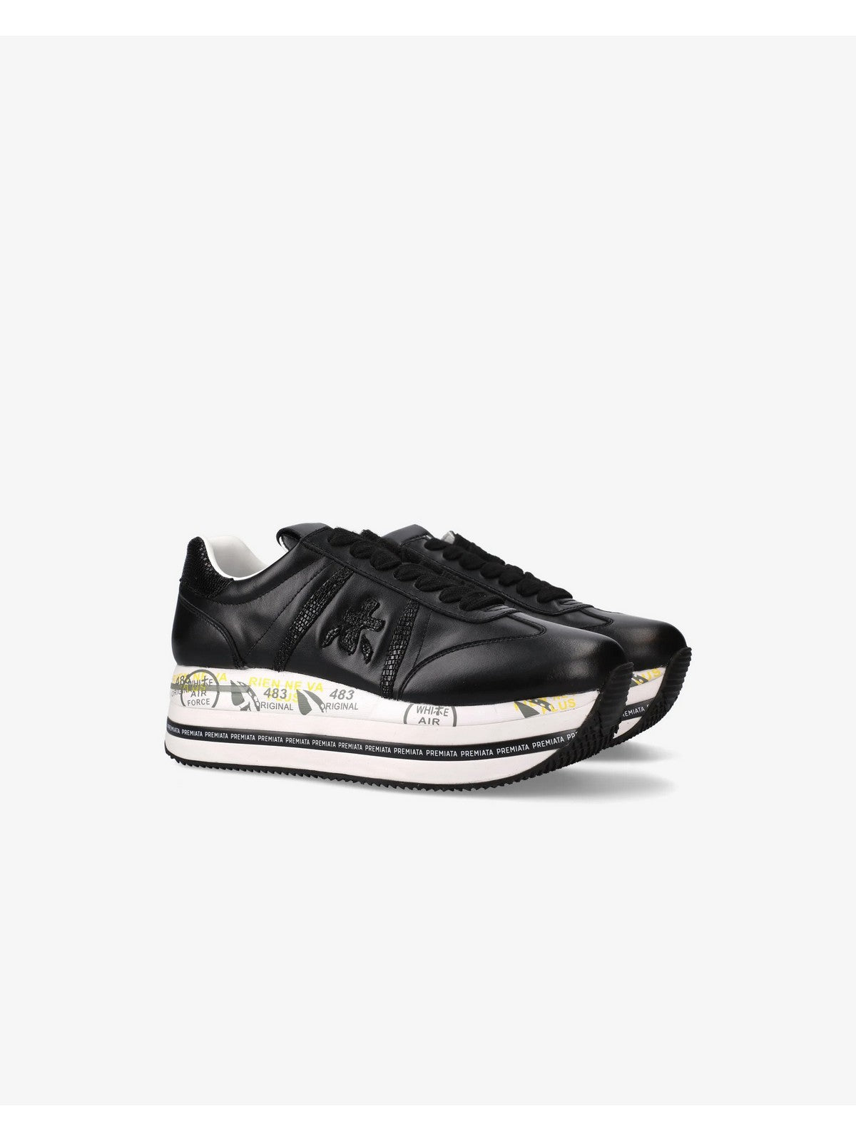 PREMIATA Sneaker Donna  BETH VAR 7107 Nero