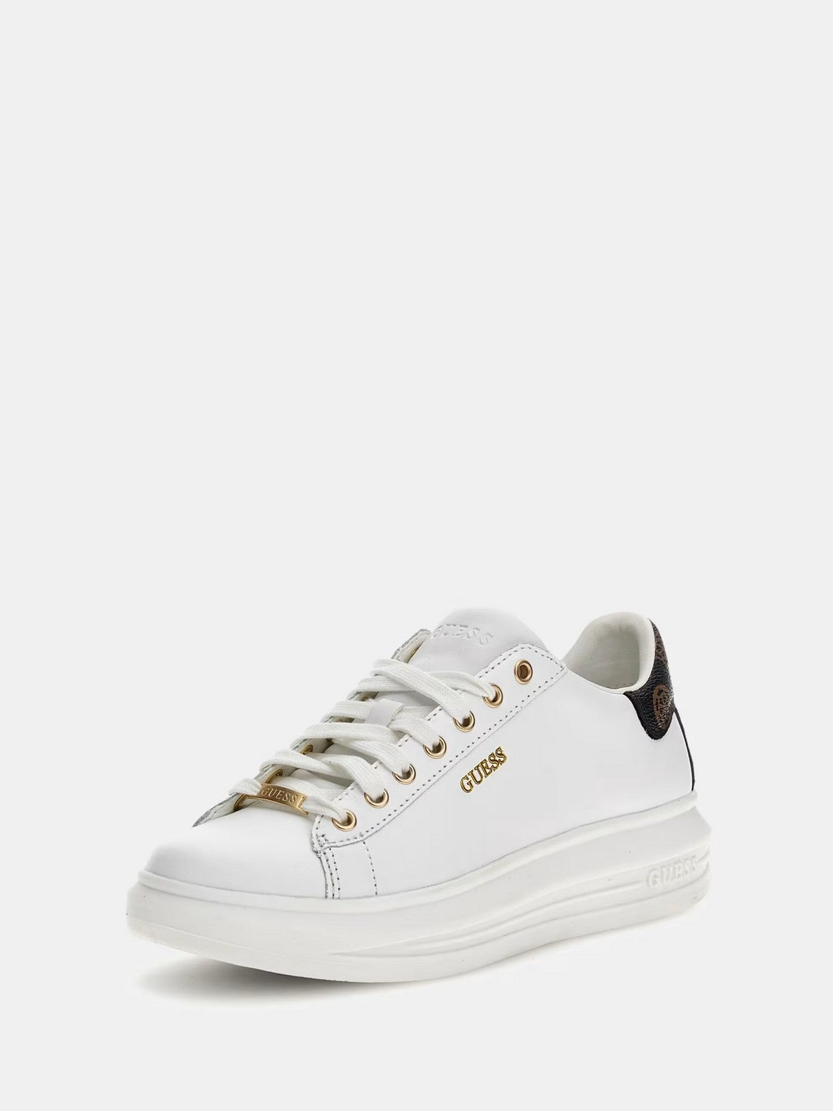 Deviness Sneaker Woman Vibo fl8vib lea12 blanc blanc