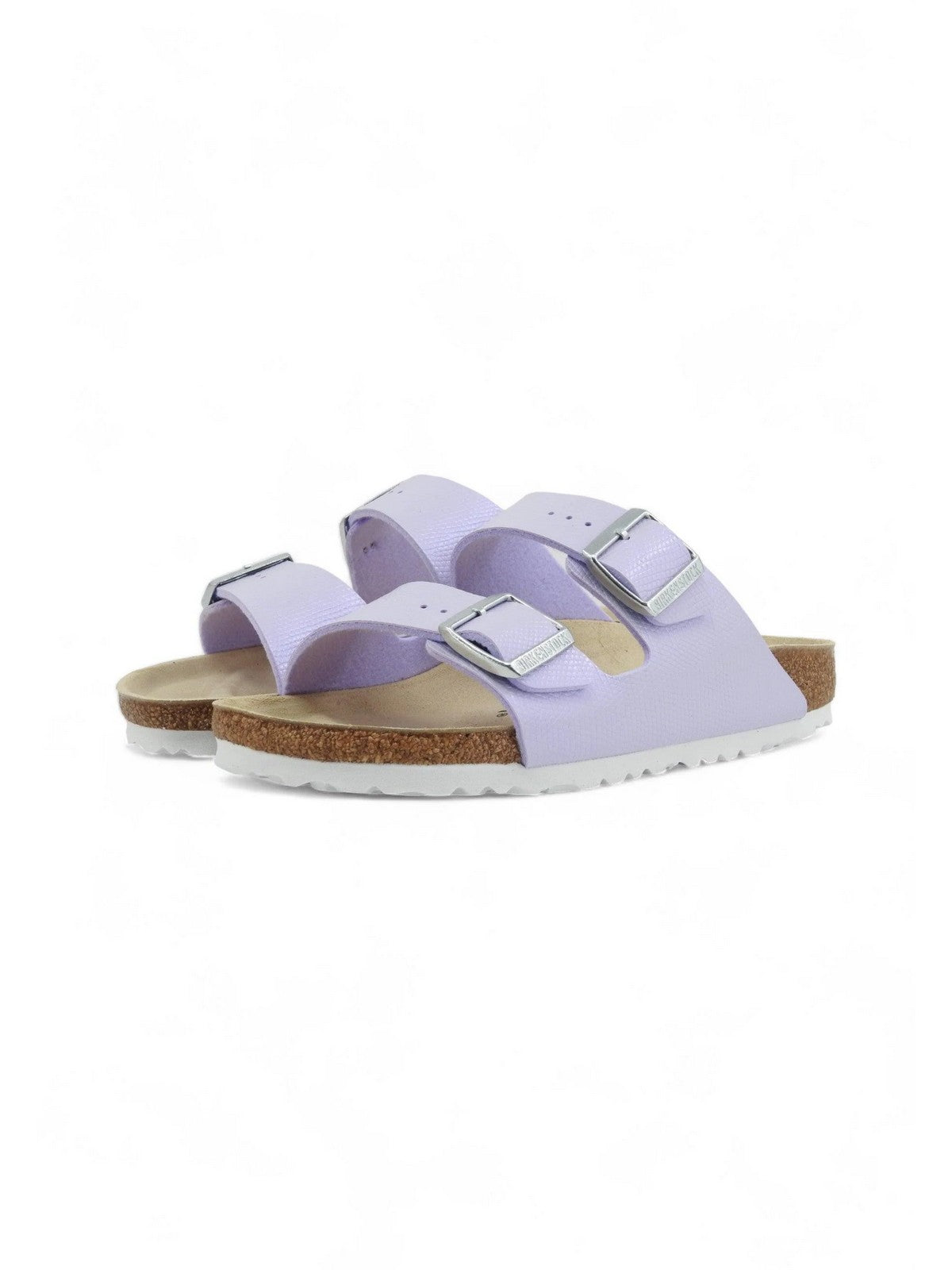 Birkenstock Sandalo Donna Arizona Shiny Lizard 1026446 Viola