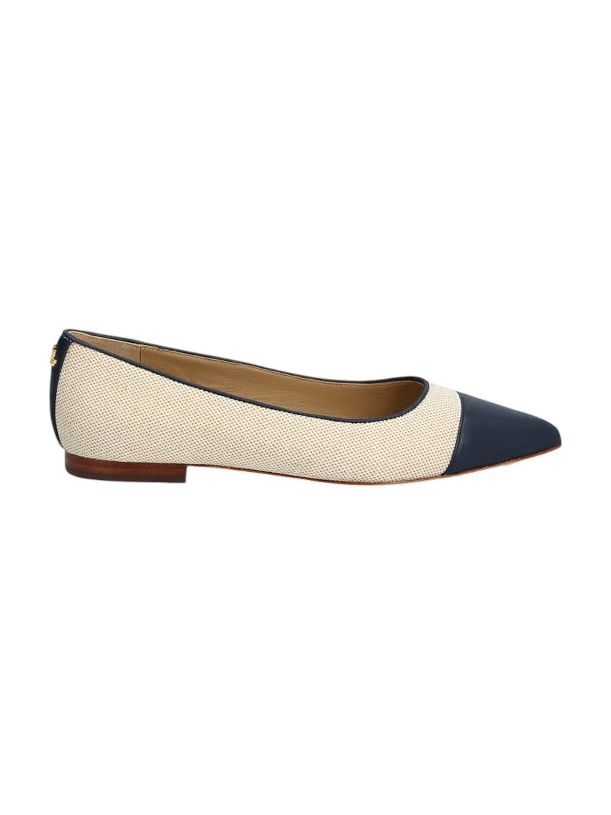 LAUREN RALPH LAUREN Ballerina Donna  802P10530 002 NTRL/BUFF/REFINED NAVY