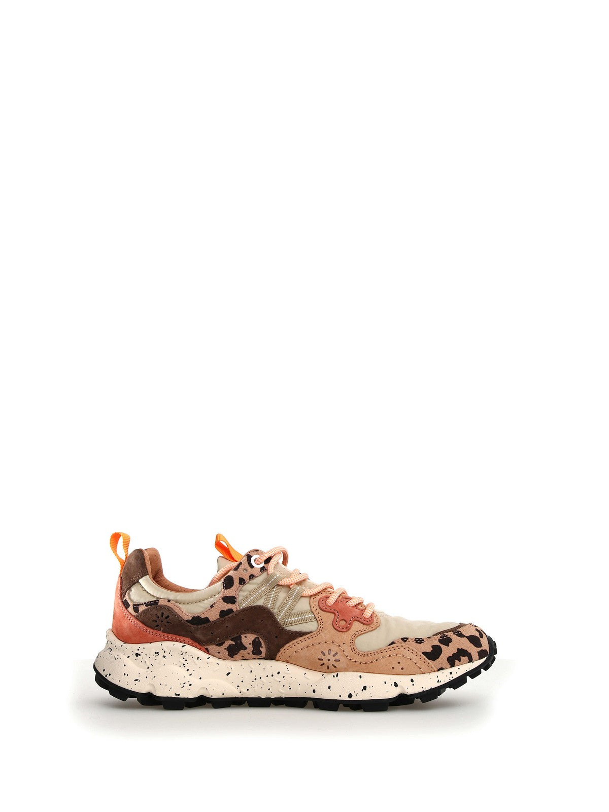 FLOWER MOUNTAIN Sneaker Donna YAMANO 3 UNI 2017818-27-1E53 BEIGE-MILK-LIGHT BROWN gioboutiqueweb