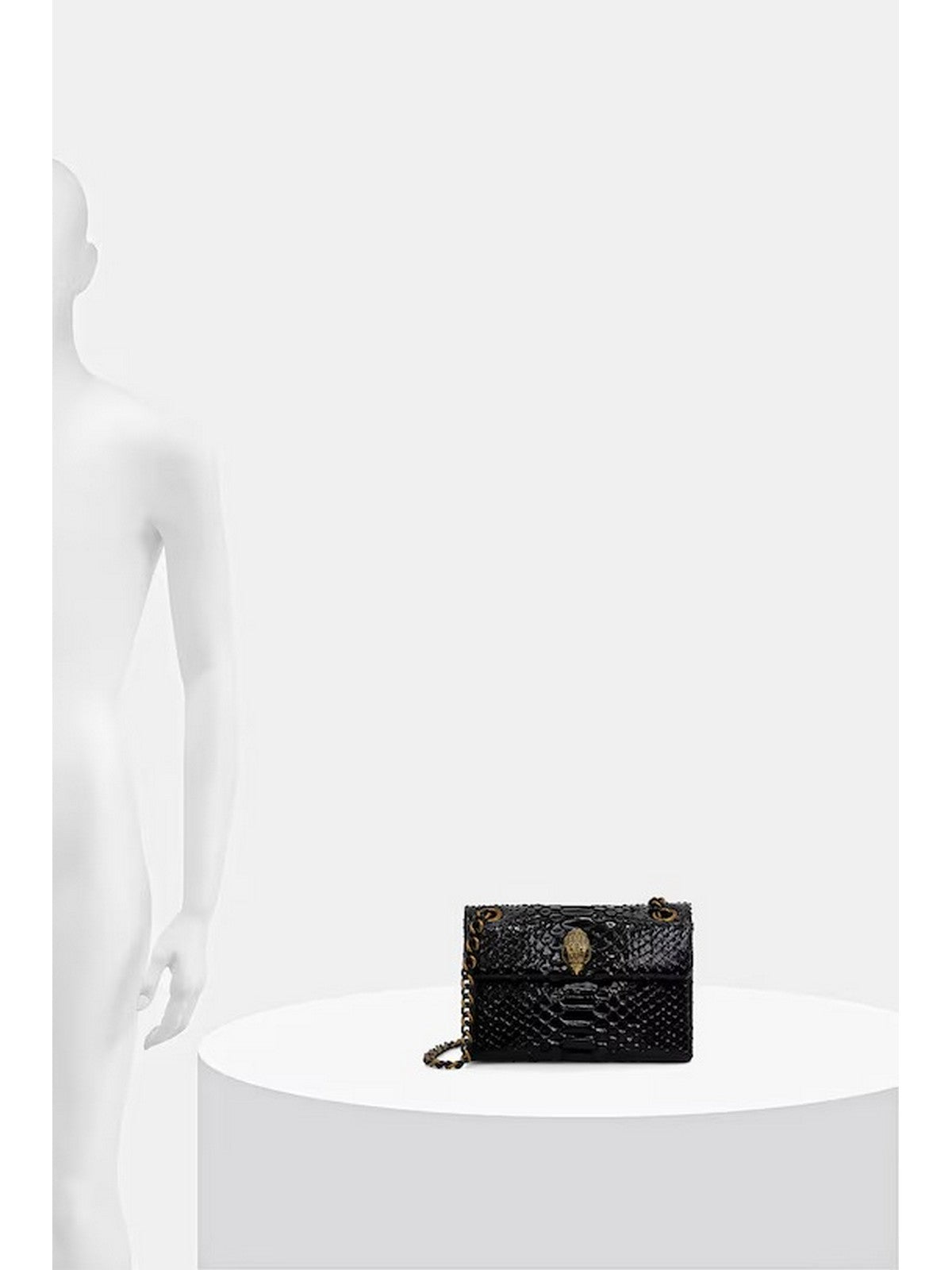 KURT GEIGER Borsa Donna LEATHER MINI KENSINGTON 5017300719 BLACK BLACK