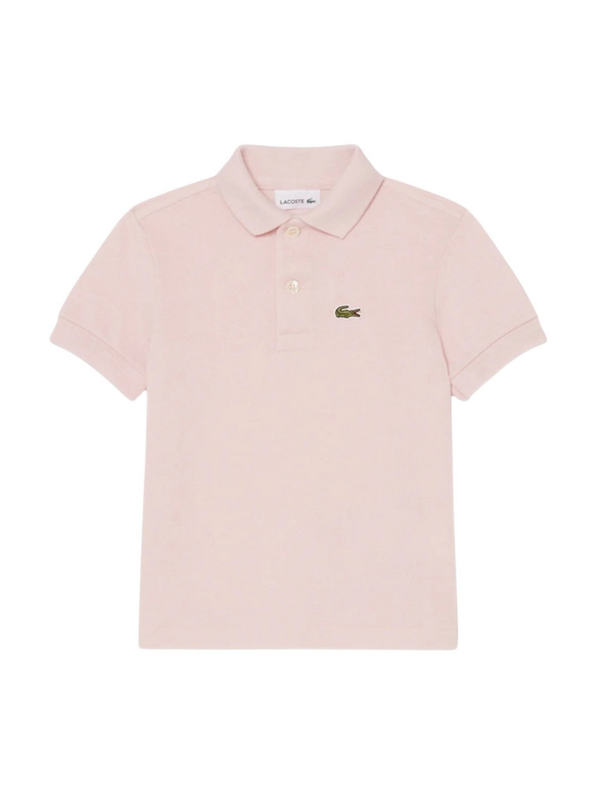 LACOSTE KIDS Polo Unisex bambino LCB NON-ORGANIC PETIT PIQUE PO 947354 AL5 Rosa