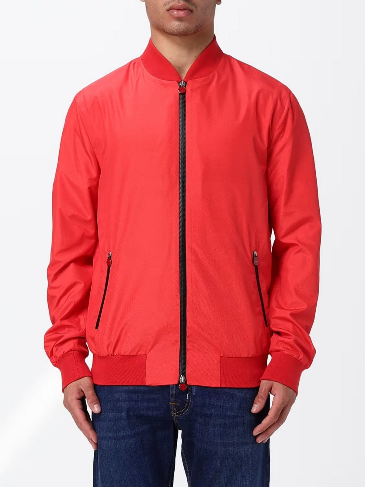 KITON Giubbino Uomo  UBLMSEAK0744H04001 Rosso