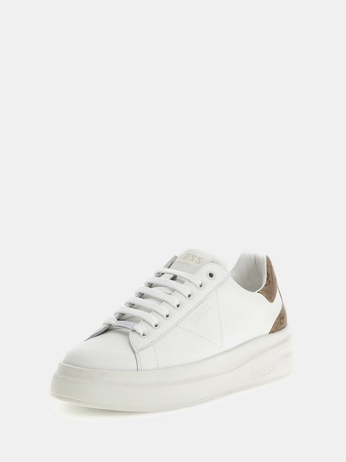 Devineuse Sneaker Femme Elbina fljelb fal12 blanc blanc