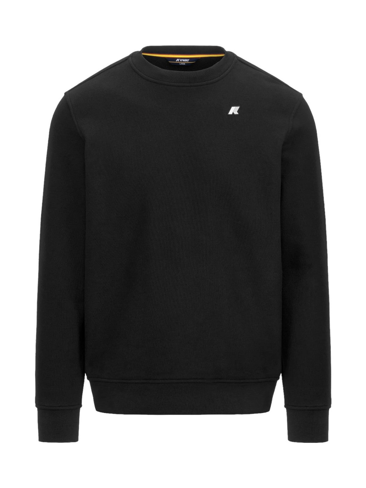 K-Way-Mann Sweatshirt Baptiste schweres Fleece K8133GW usy Black