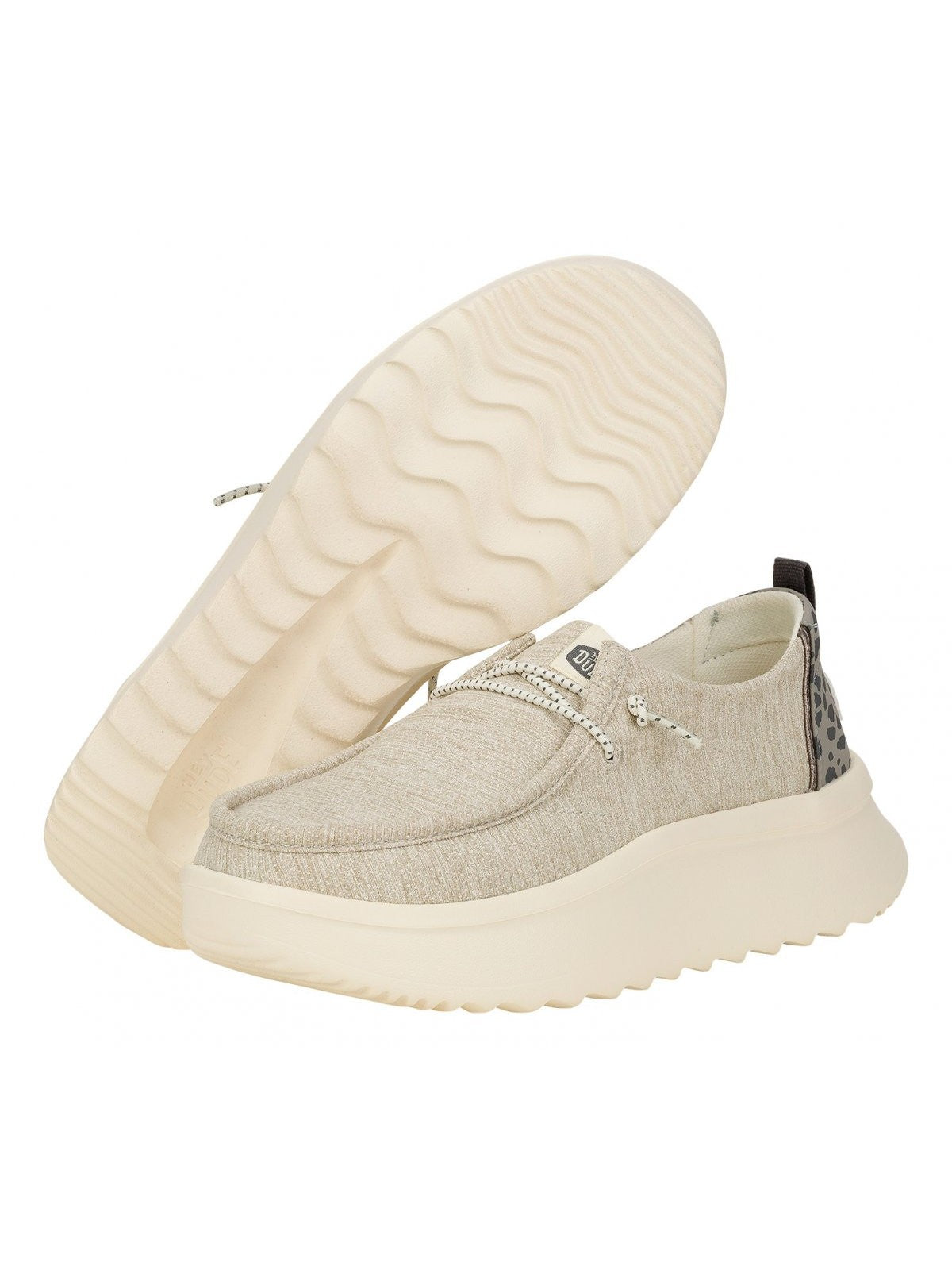 HEY DUDE Mocassin Femme Wendy Peak Mat HD.41045 030 Gris