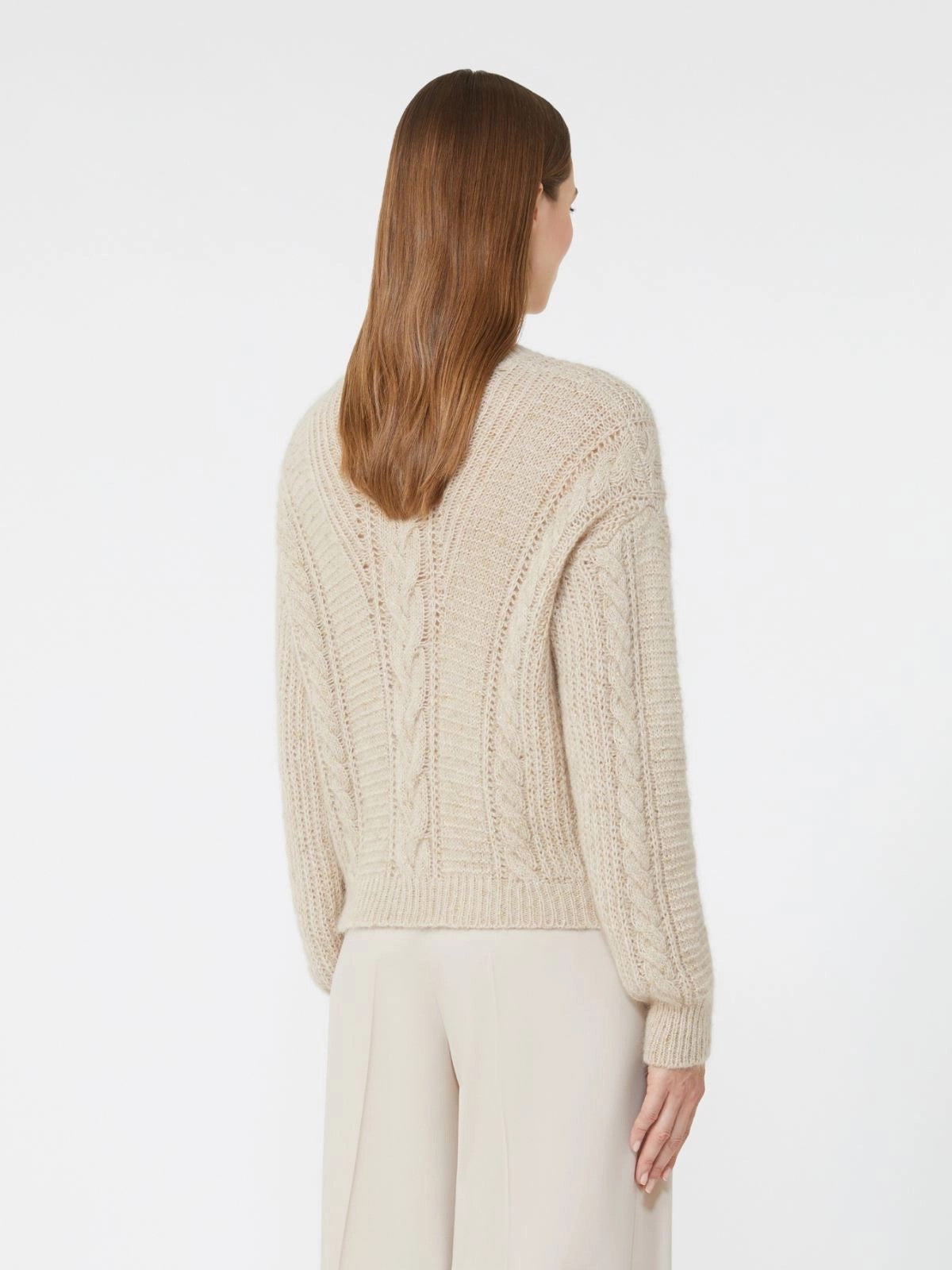 MAX MARA Maglione Donna CRASSO 2526366112650 001 BEIGE