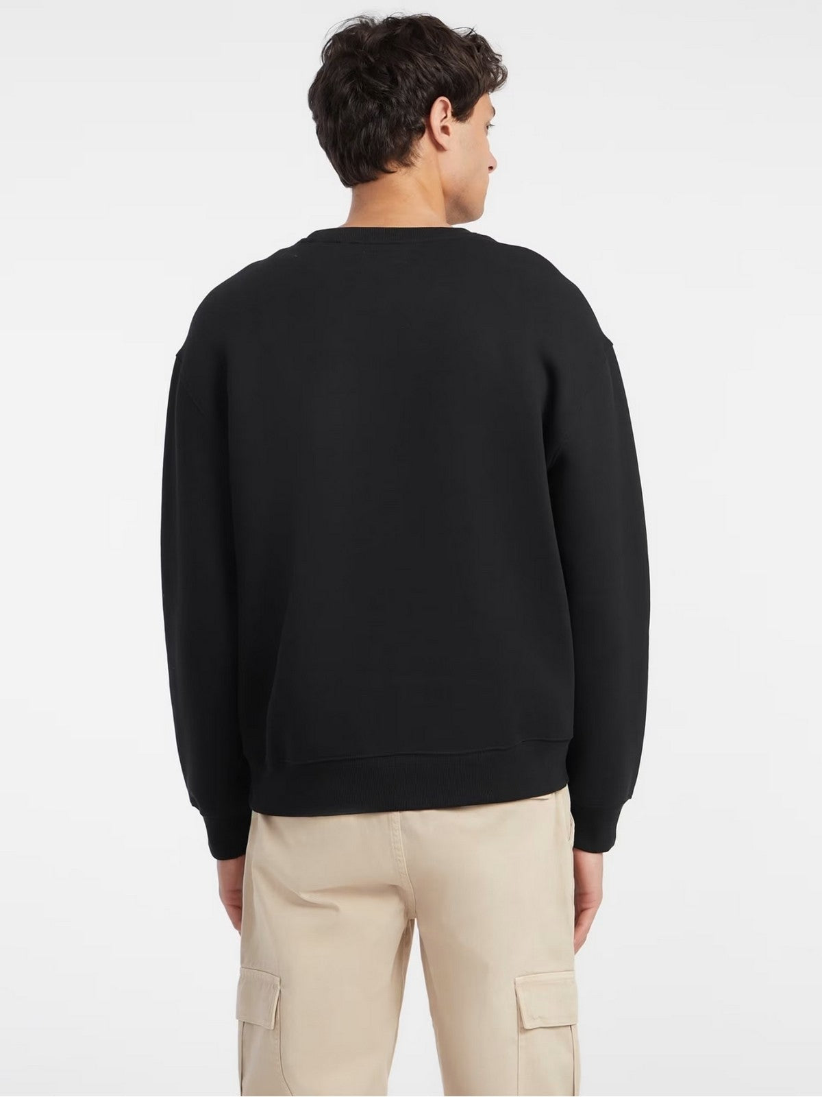 Sweat-shirt pour hommes GJ CN Reg American T M4YQ17 K9V31 Jblk Black