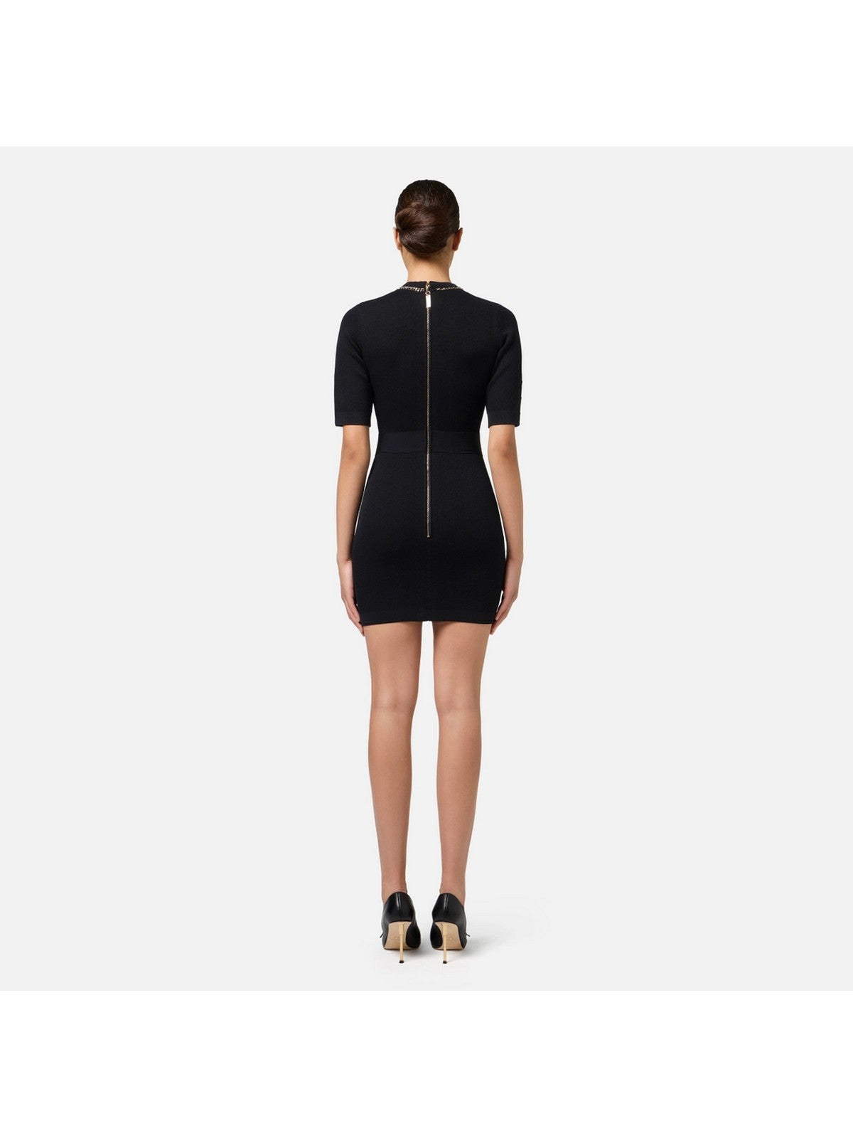 ELISABETTA FRANCHI Vestido de mujer AM92B46E2 110 Negro