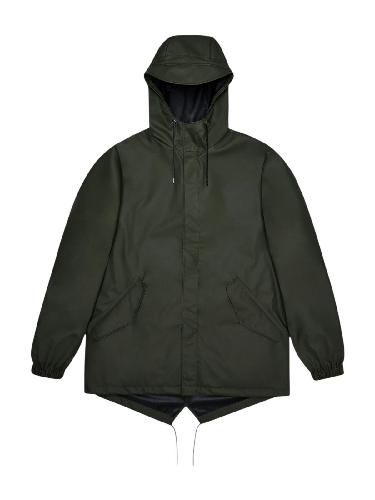 RAINS Giubbino Unisex adulto Fishtail Jacket W3 18010 03 Green GREEN