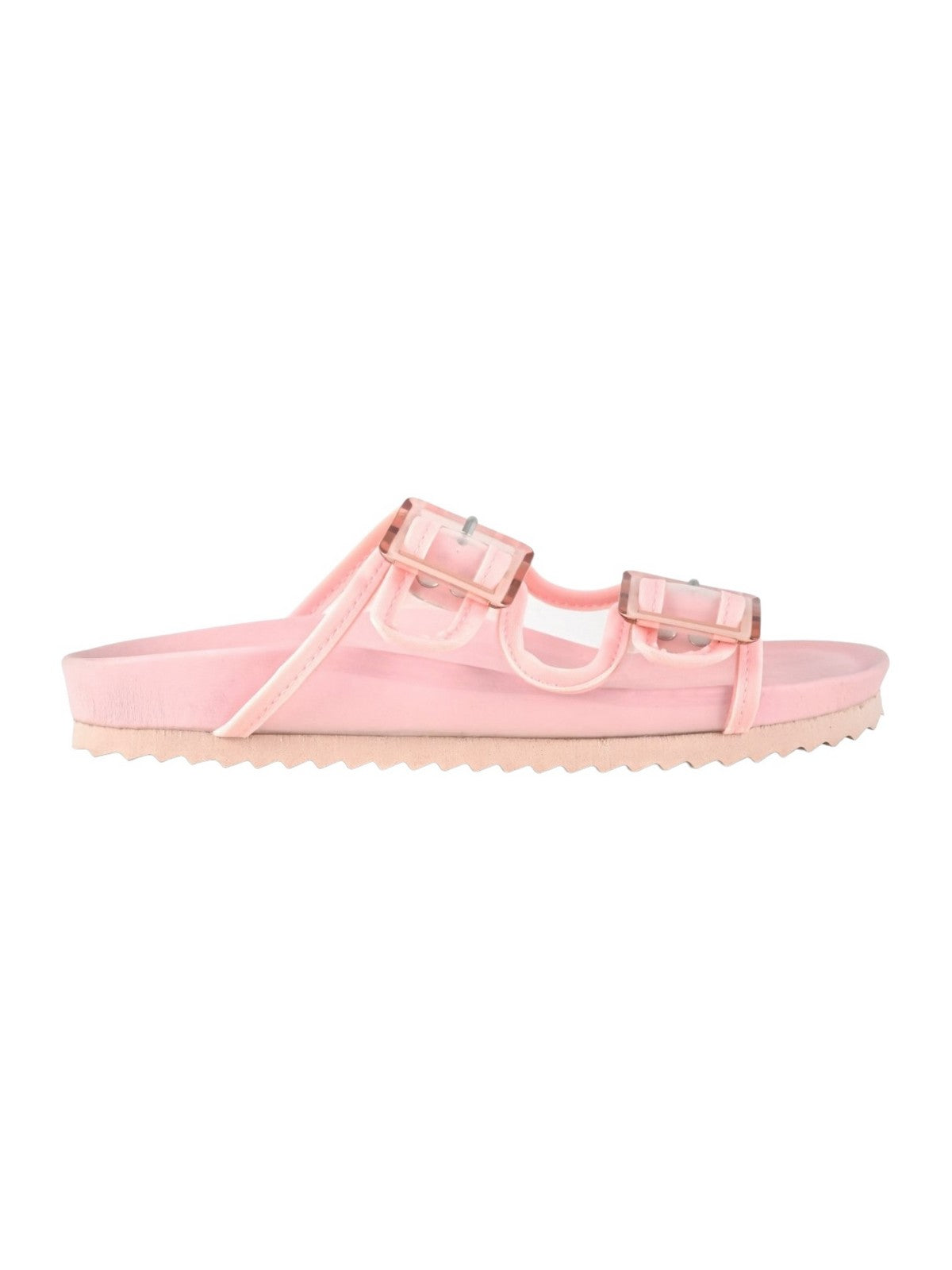 Couleurs de sandale de Californie femme deux boucles plexi sandal hc.bio404 fpin rosa