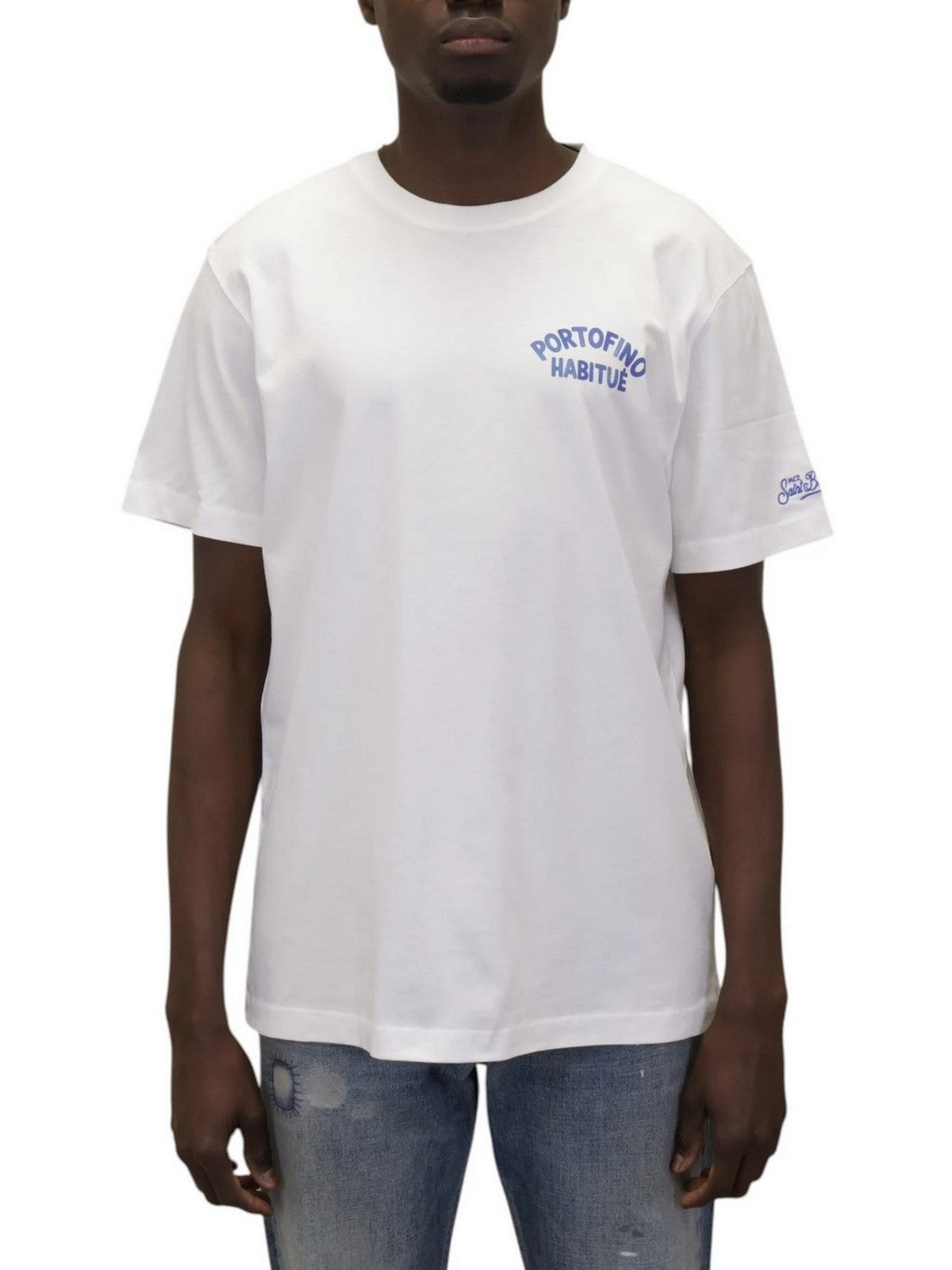MC2 SAINT BARTH T-shirt Uomo  PORTLAND 04527L PORTOFINO HAB GIN 01N
