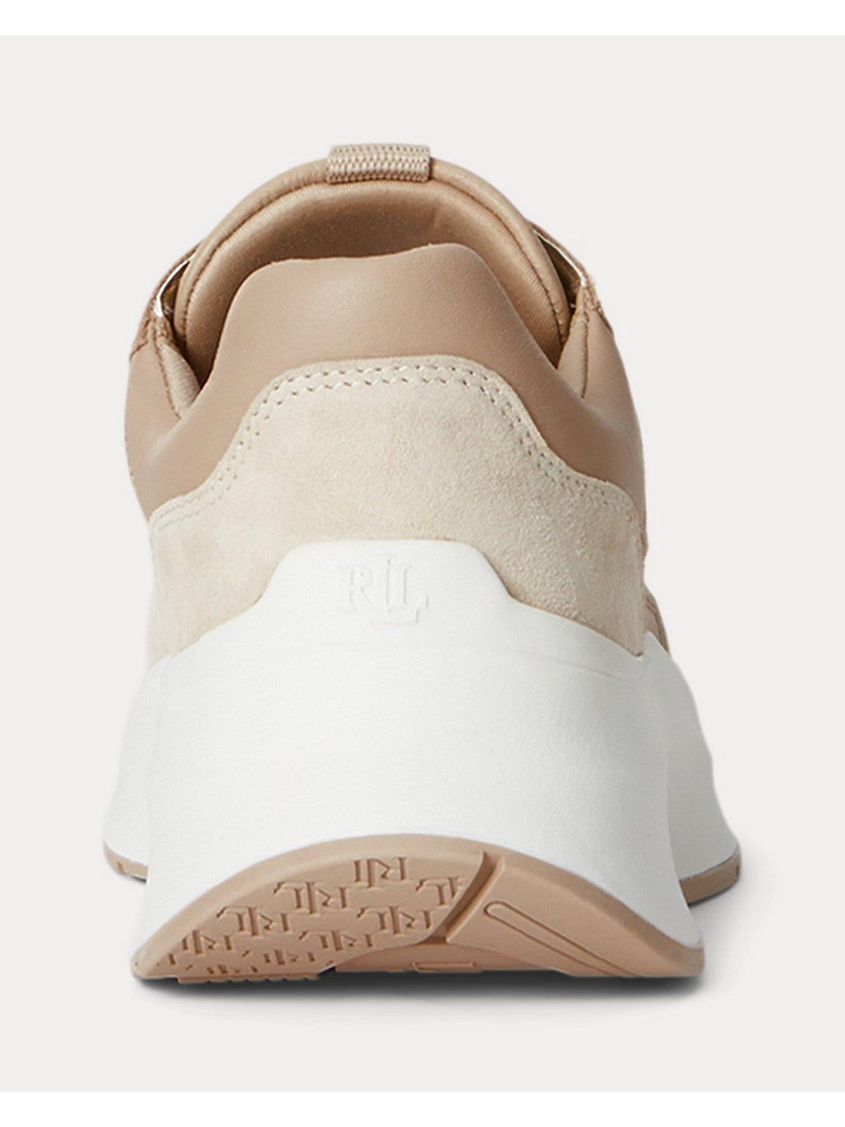 LAUREN RALPH LAUREN Sneaker Donna FRANKY-SNEAKERS-LOW TOP LACE 802974376 001 SAND DUNE/SAND DUNE gioboutiqueweb