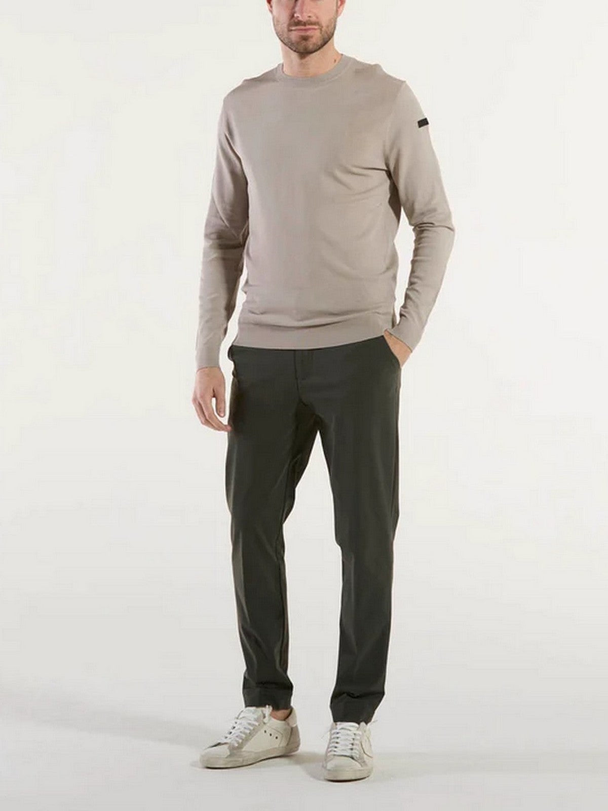 RRD Maglia Uomo  25104 85 Bianco gioboutiqueweb