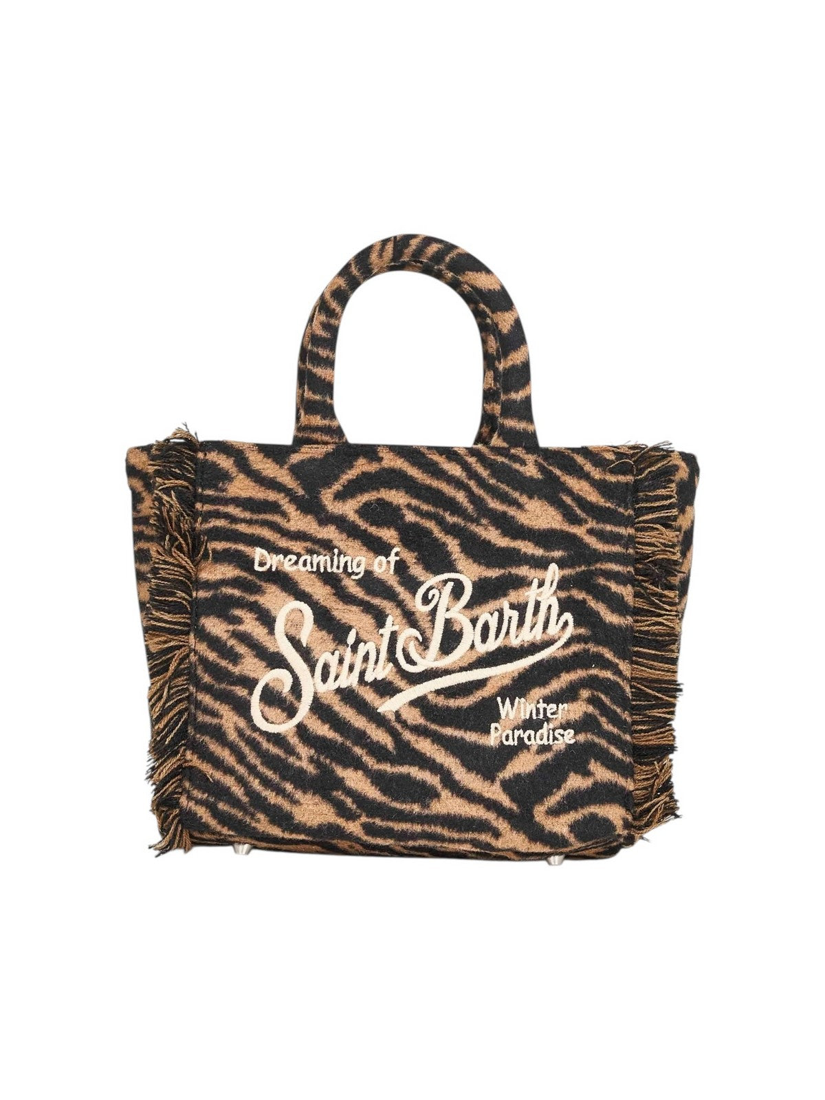 MC2 SAINT BARTH Borsa Donna  VANITY MINI FELT 01322I ZEBRA 18 EMB