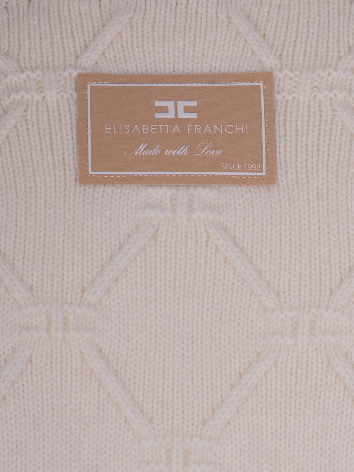 ELISABETTA FRANCHI Maglia Donna  MK55T57E2 DZ9 MILK