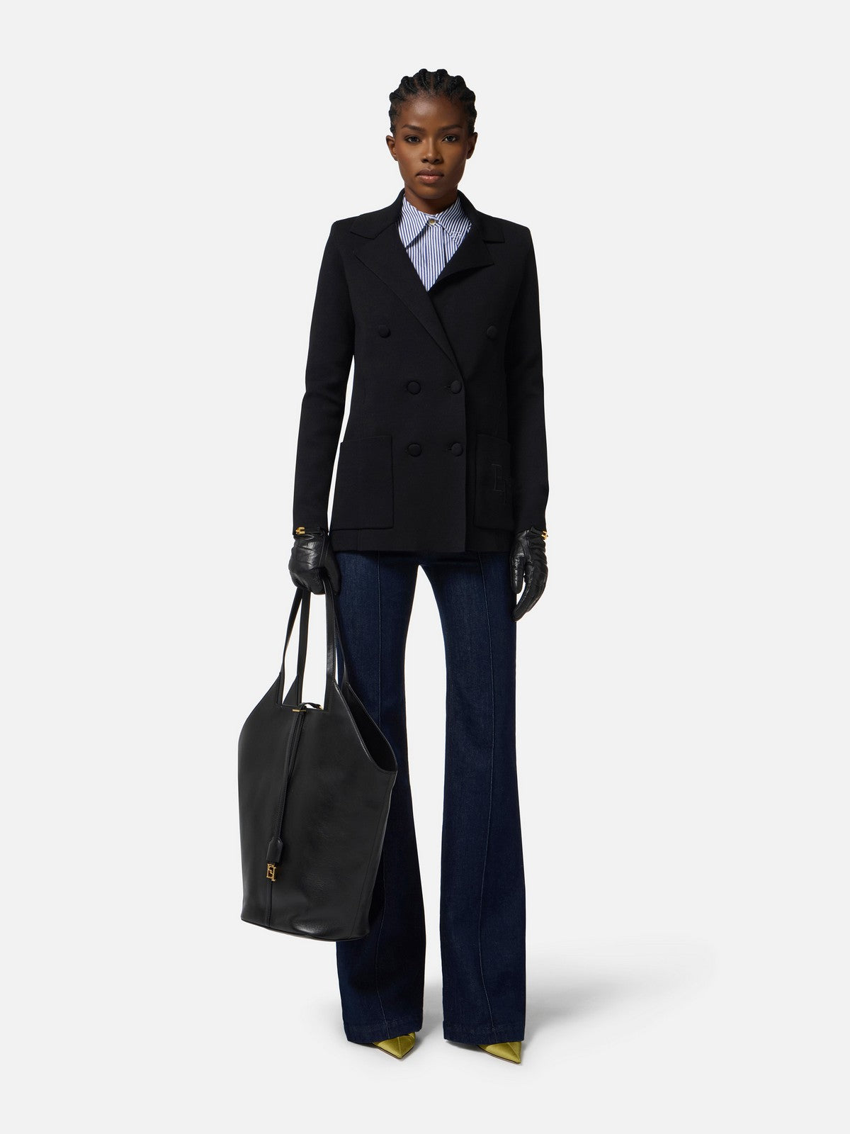 ELISABETTA FRANCHI Maglia Donna  MK52S57E2 110 Nero