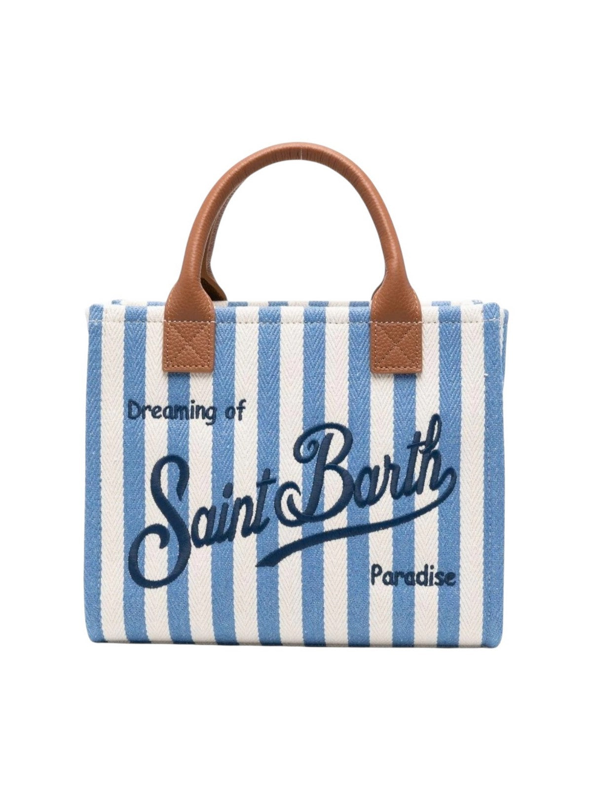 MC2 SAINT BARTH Borsa Donna  VANITY BAG MIDI 01787L AZZURRO